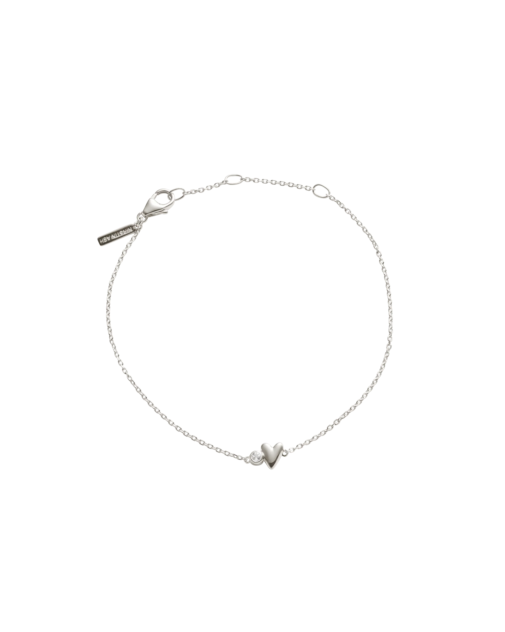 ABODE HEART BRACELET (STERLING SILVER)