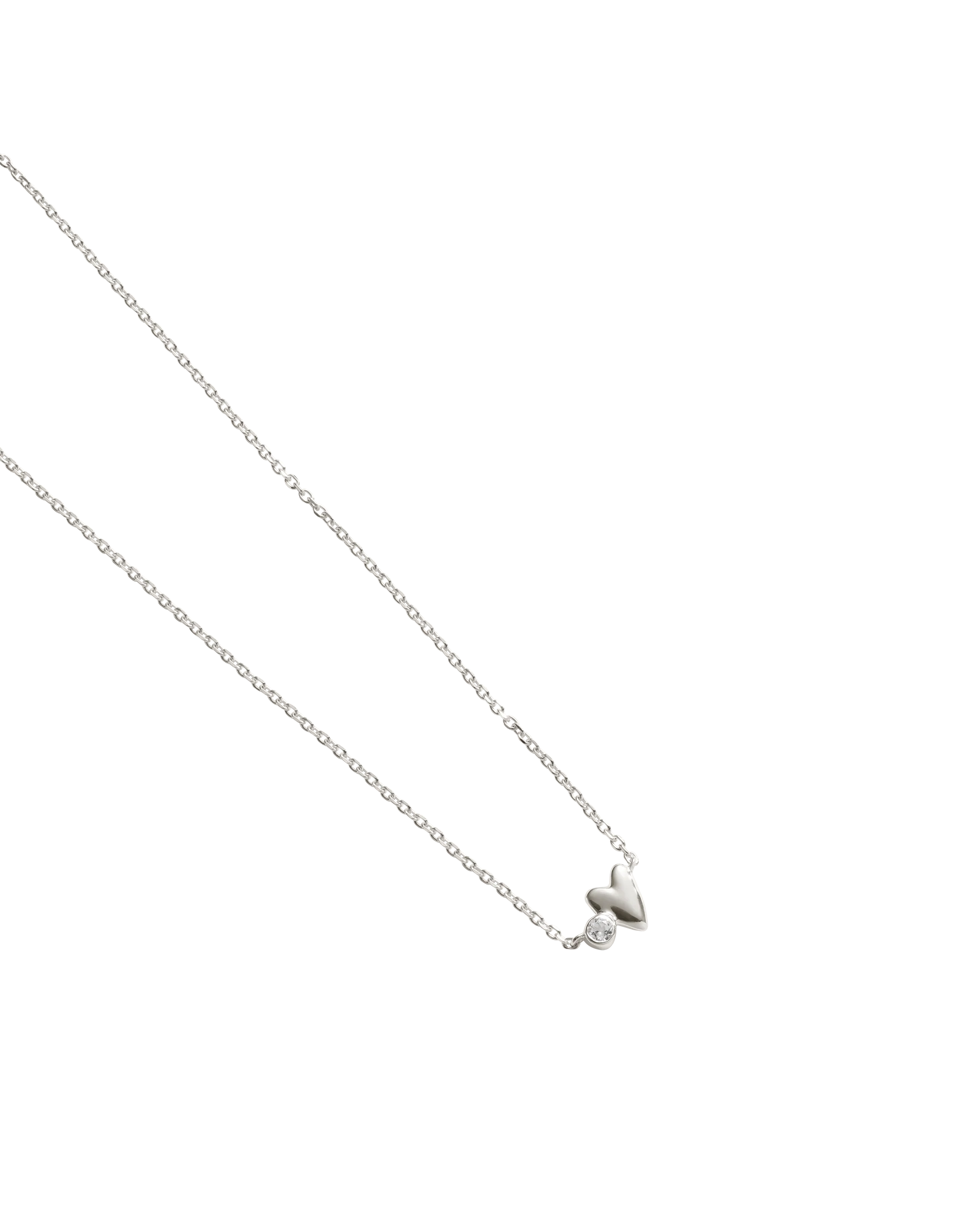 ABODE HEART NECKLACE (STERLING SILVER) - Image 4