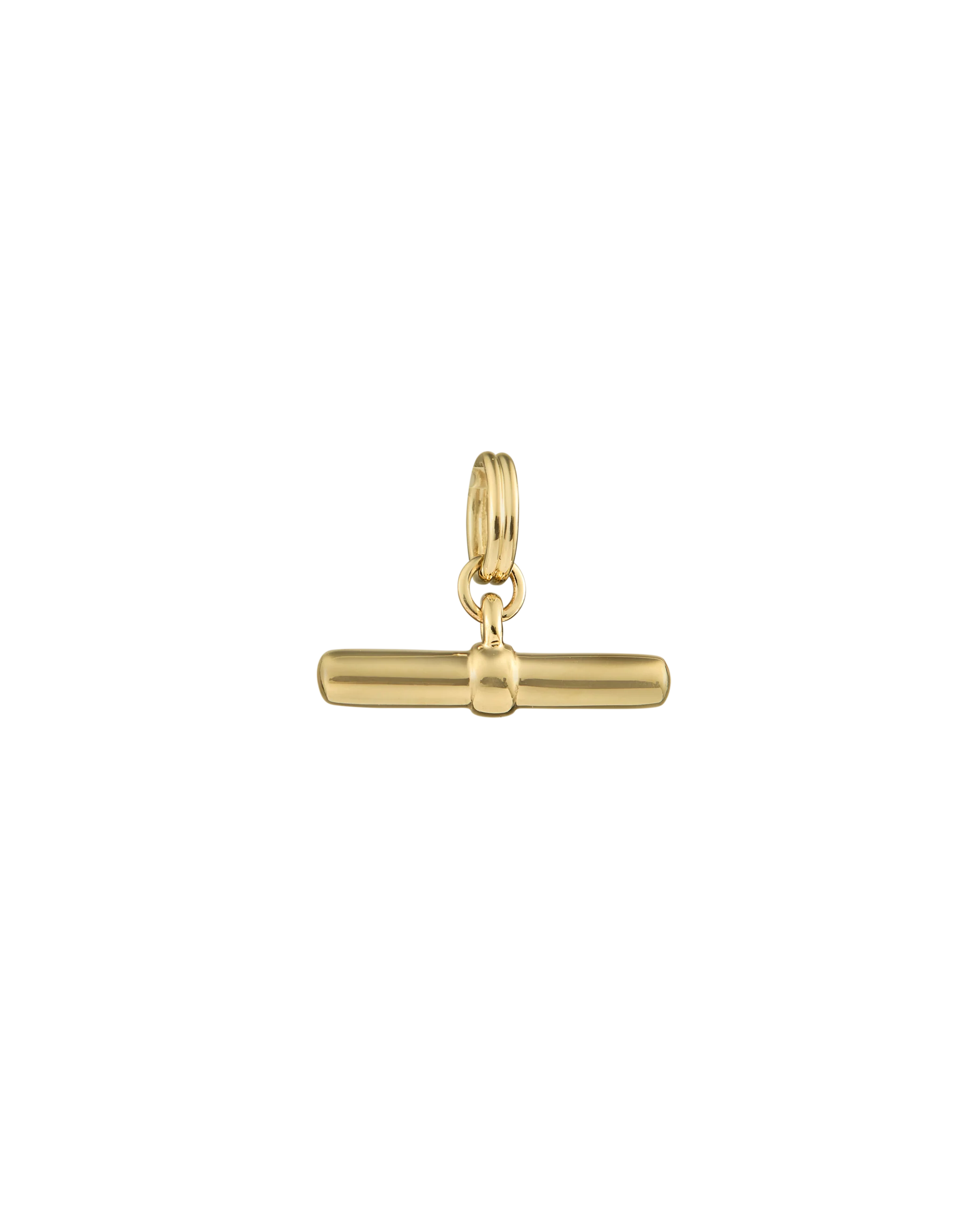ALIGN T-BAR CHARM (9K GOLD)