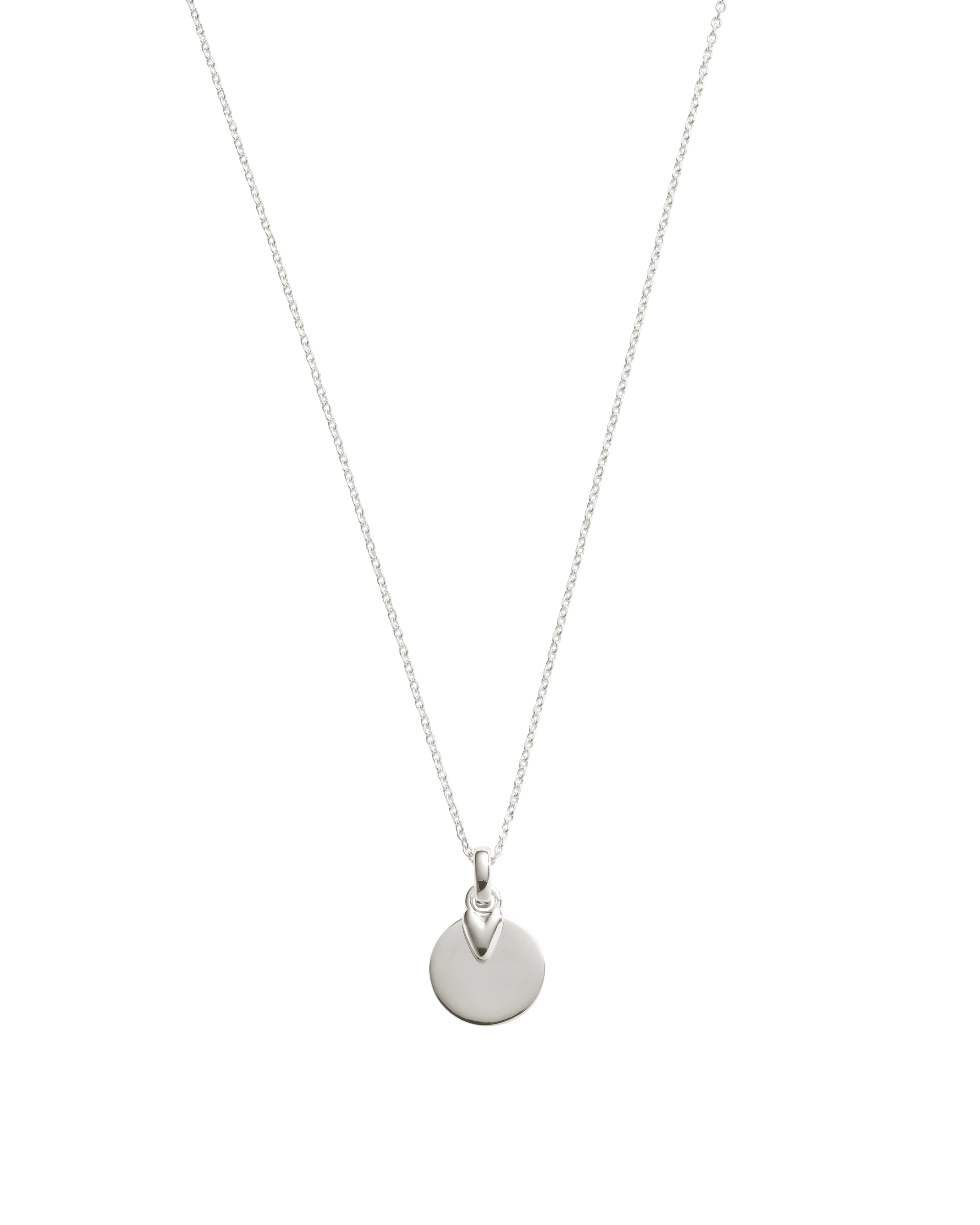 ALIGNMENT ENGRAVABLE NECKLACE (STERLING SILVER)