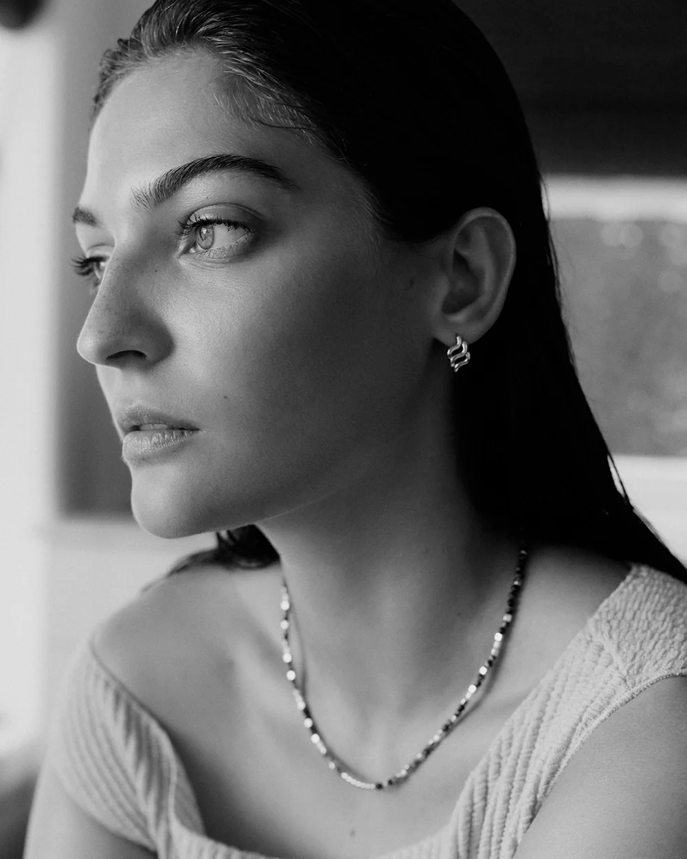 ARISE OVERSIZED STUDS (STERLING SILVER) - Image 2