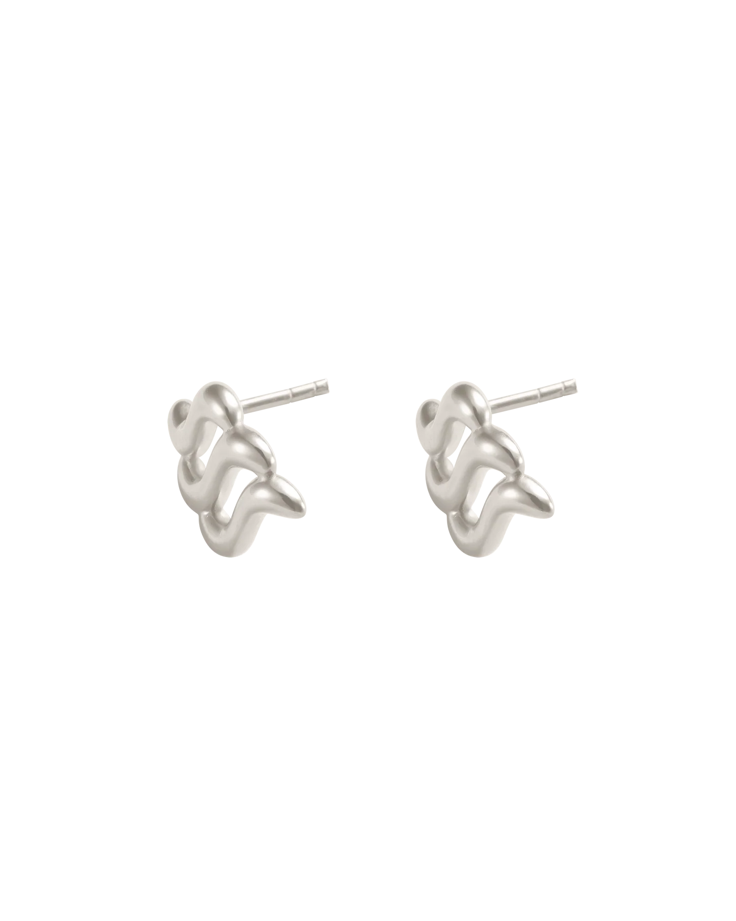 ARISE OVERSIZED STUDS (STERLING SILVER) - Image 4