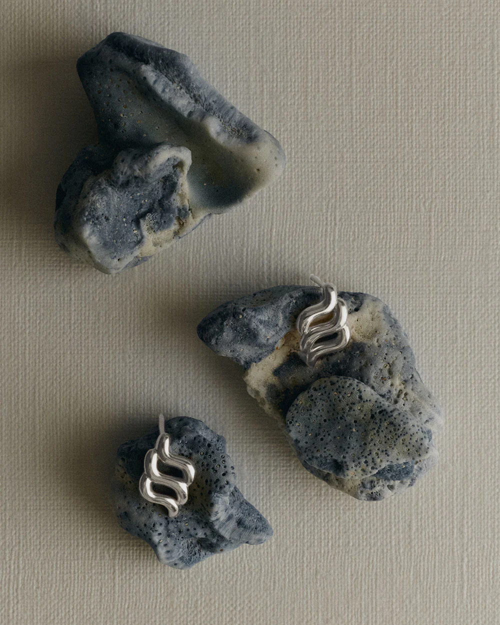 ARISE OVERSIZED STUDS (STERLING SILVER) - Image 6