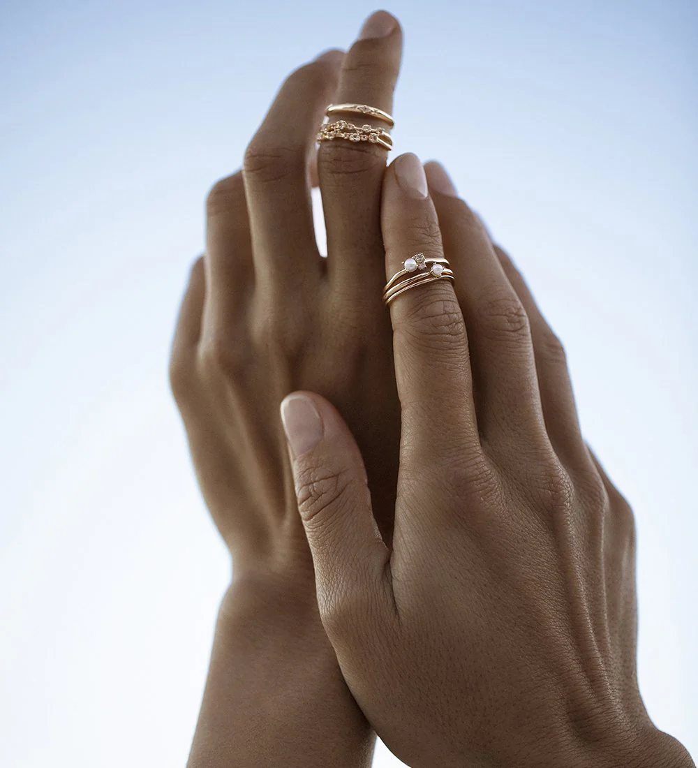 BASK TOPAZ RING (9K GOLD) - Image 3
