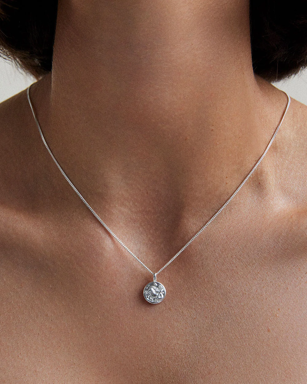 CAPRICORN PETITE ZODIAC (STERLING SILVER) - Image 2
