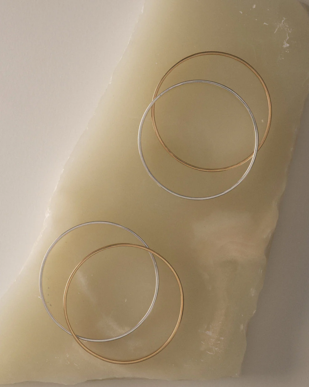 CONTOUR BANGLE (STERLING SILVER) - Image 3