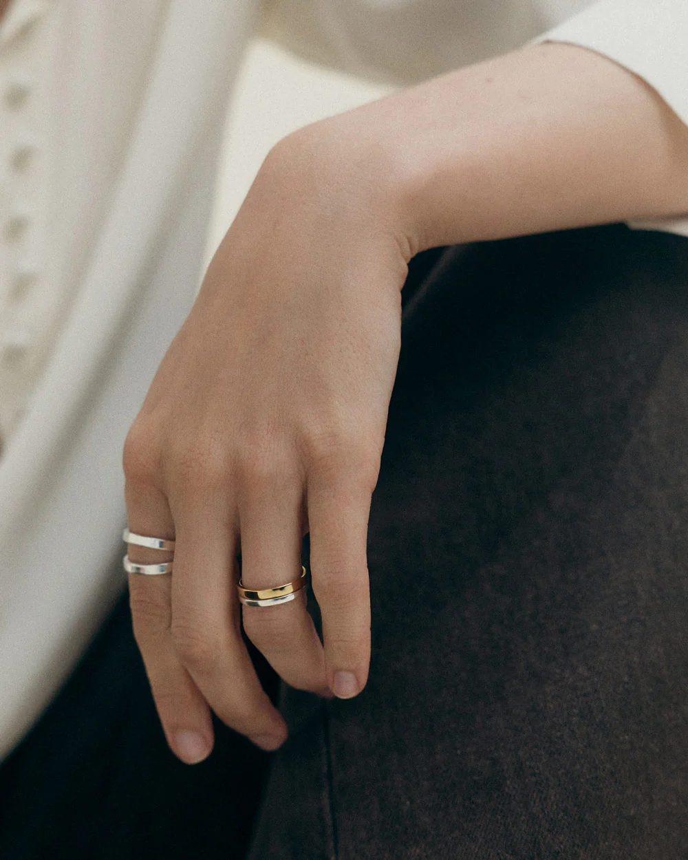 CONTOUR RING (STERLING SILVER) - Image 5