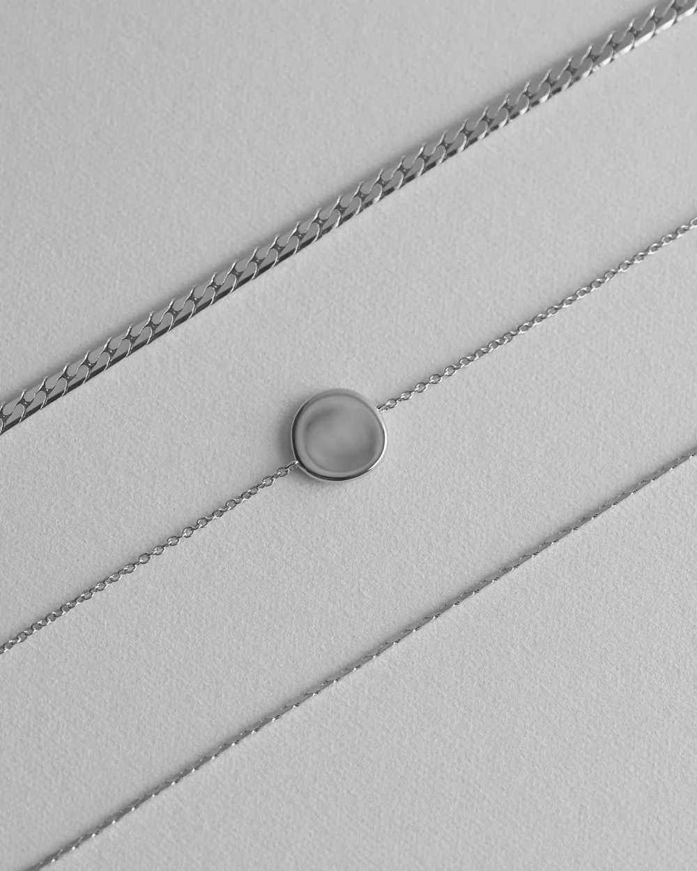 DUALITY CHAIN BRACELET (STERLING SILVER) - Image 5