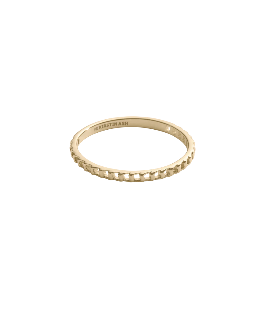 ELEMENTAL CHAIN RING (9K GOLD) - Image 4