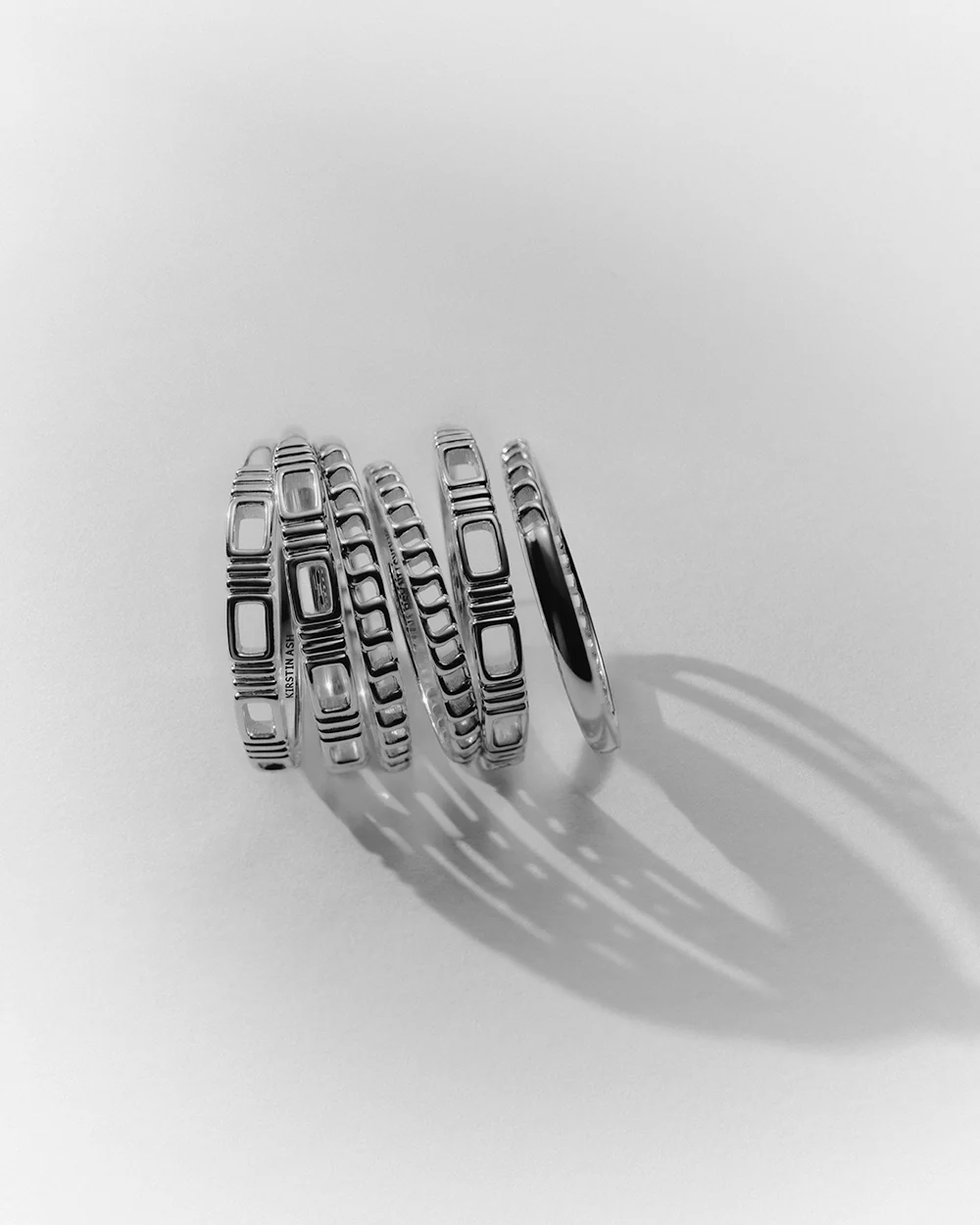 ELEMENTAL CHAIN RING (STERLING SILVER) - Image 3