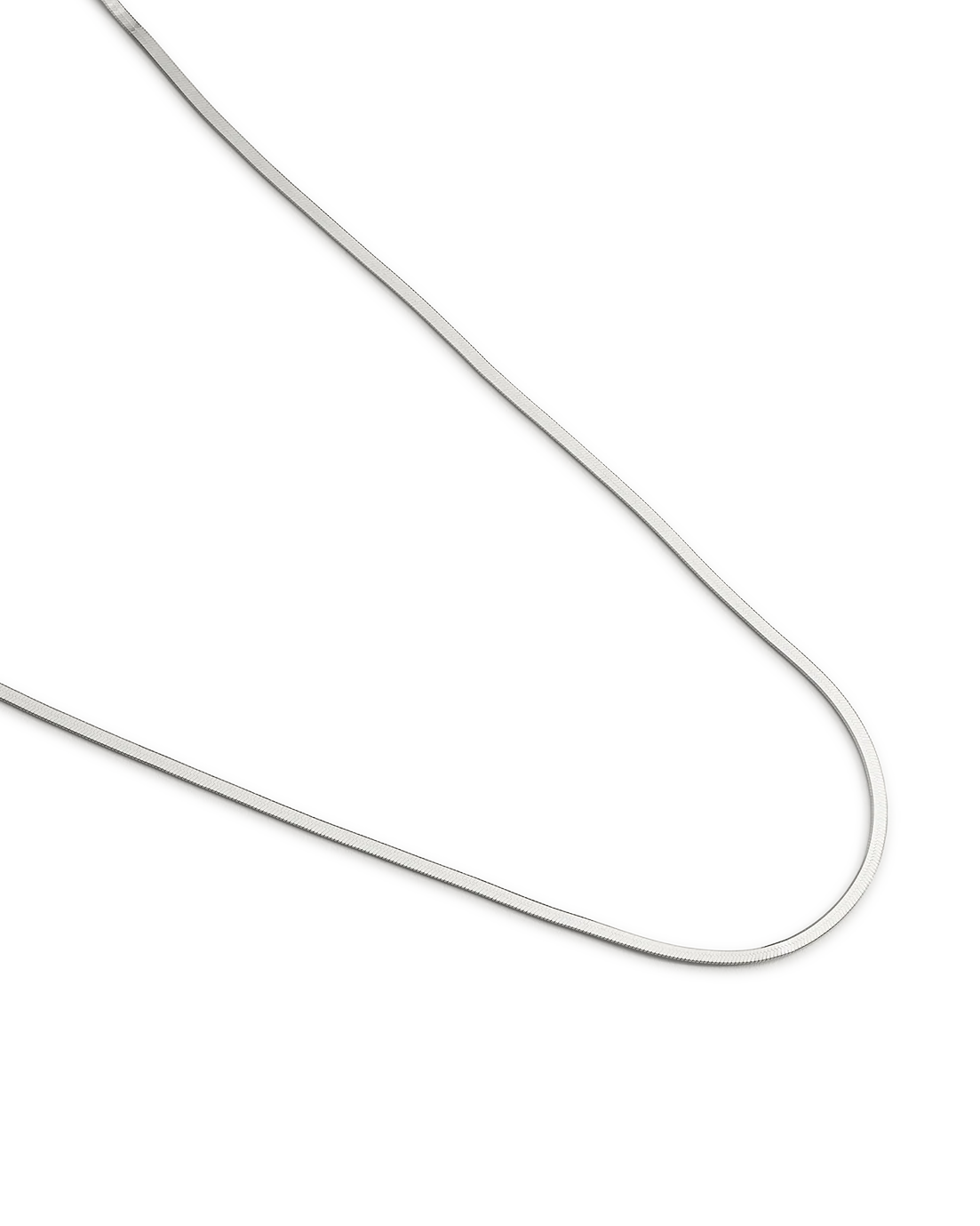 ELEMENTAL HERRINGBONE CHAIN (STERLING SILVER) - Image 4