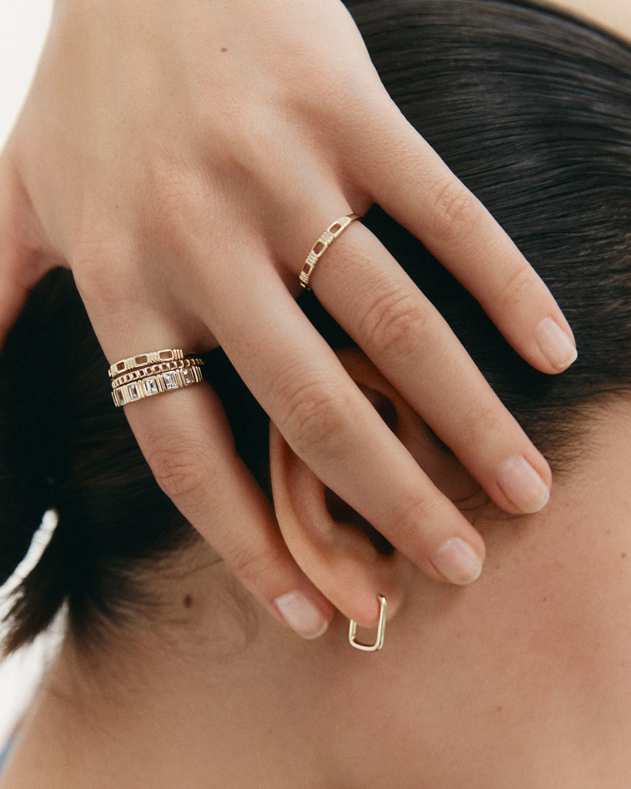 ELYSIUM CHAIN RING (9K GOLD) - Image 3