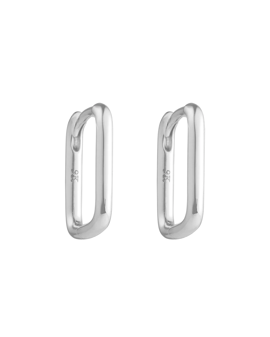 ELYSIUM FINE HOOPS (STERLING SILVER)