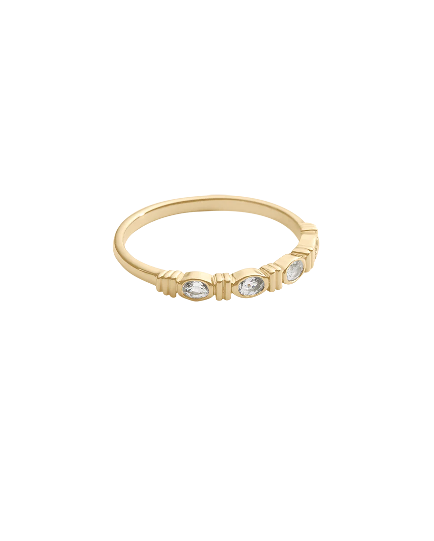 ELYSIUM OVAL SAPPHIRE RING (GOLD) - Image 4