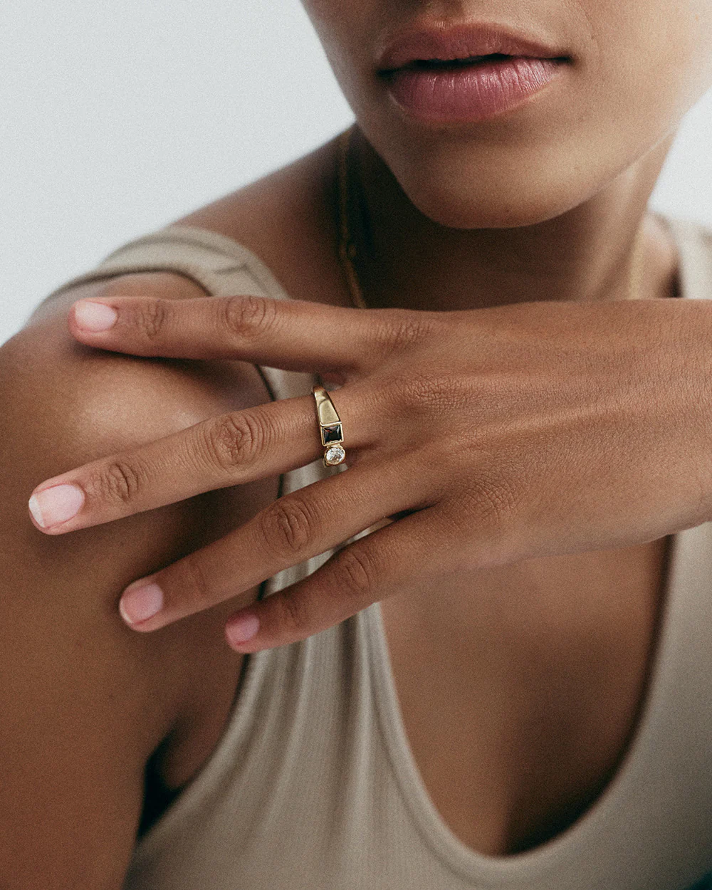 EMBER RING (18K GOLD PLATED) - Image 2