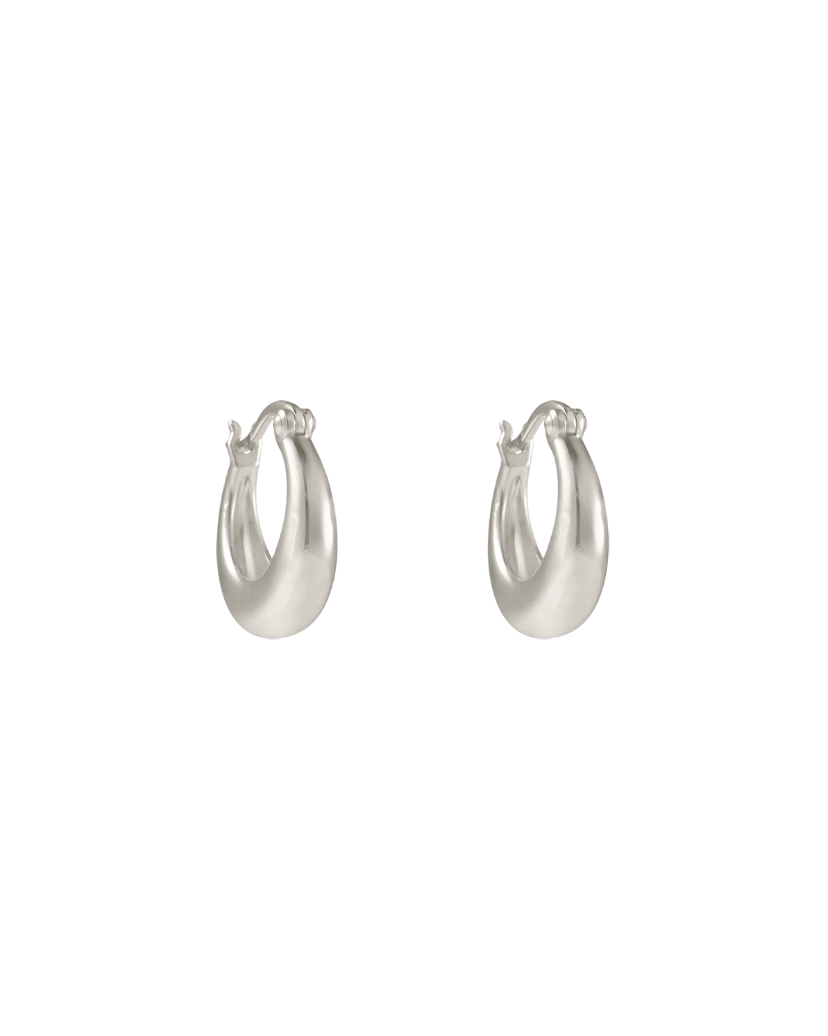 GLOW HOOPS SMALL (STERLING SILVER)