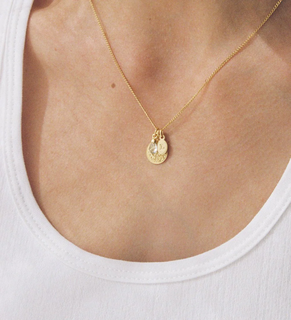 INITIAL A-Z (18K ROSE GOLD VERMEIL) - Image 4