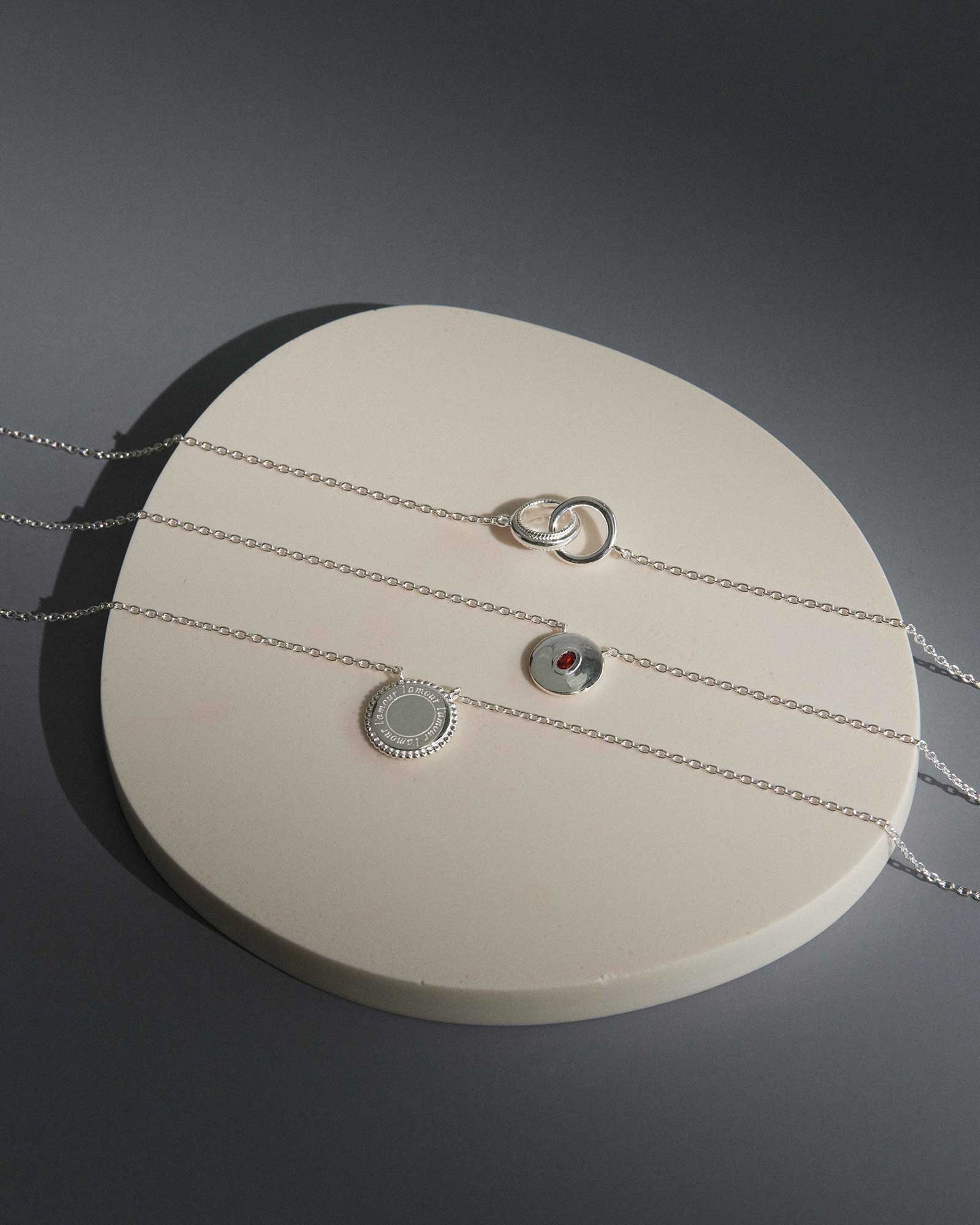 L'AMOUR NECKLACE (STERLING SILVER) - Image 2