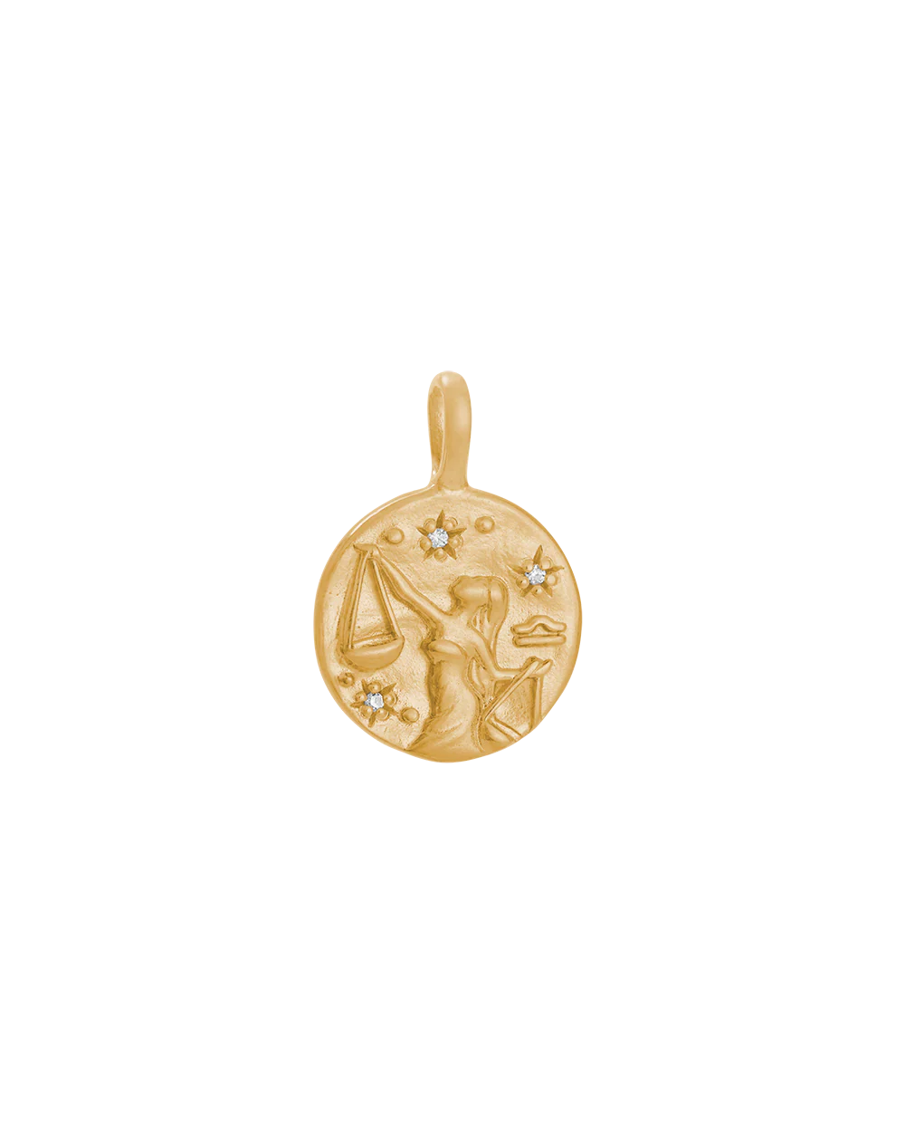 LIBRA PETITE ZODIAC (18K GOLD VERMEIL)