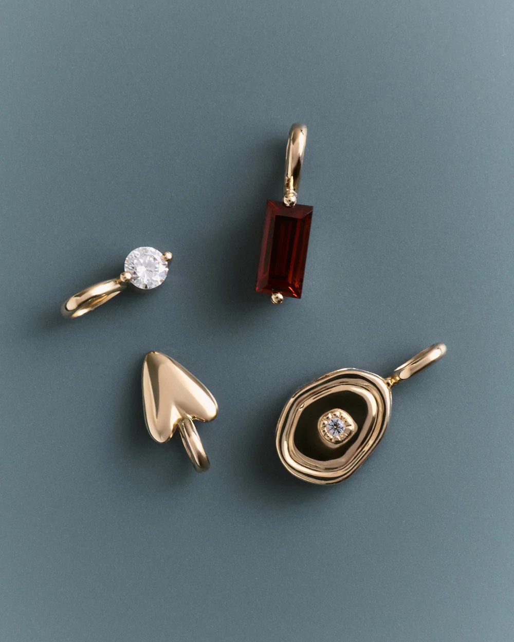 LUCENT DIAMOND CHARM (9K GOLD) - Image 4