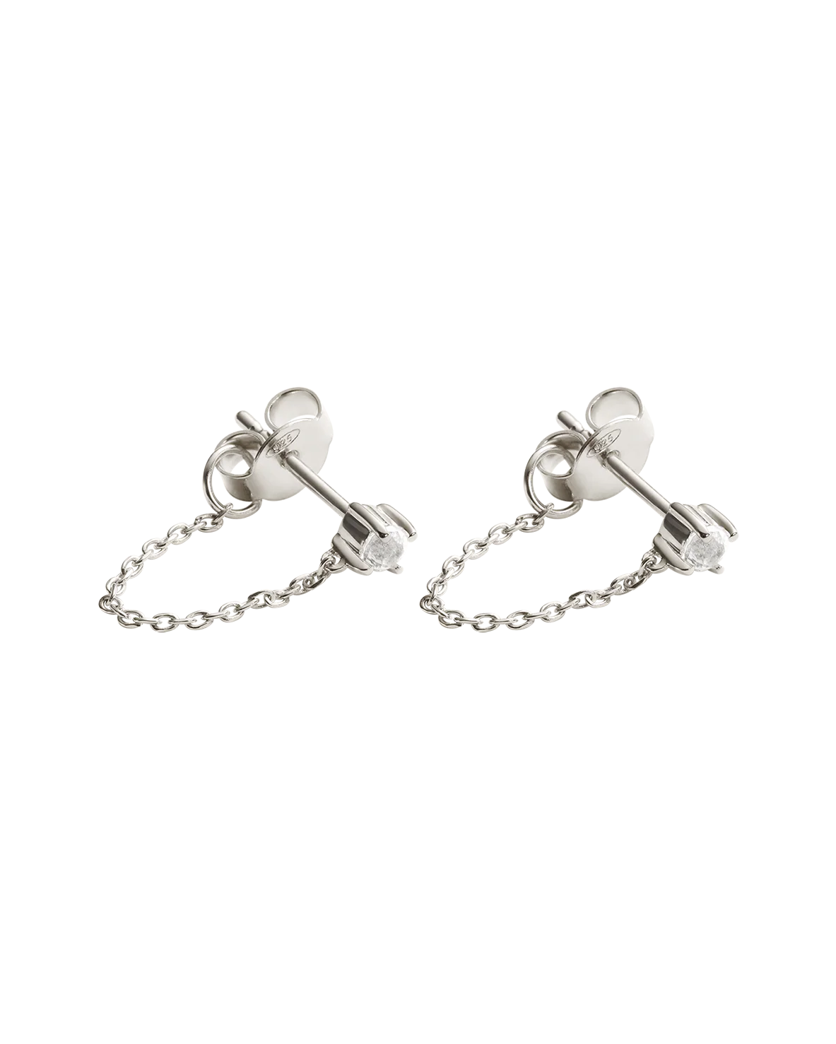 LUMEN CHAIN STUDS (STERLING SILVER) - Image 4
