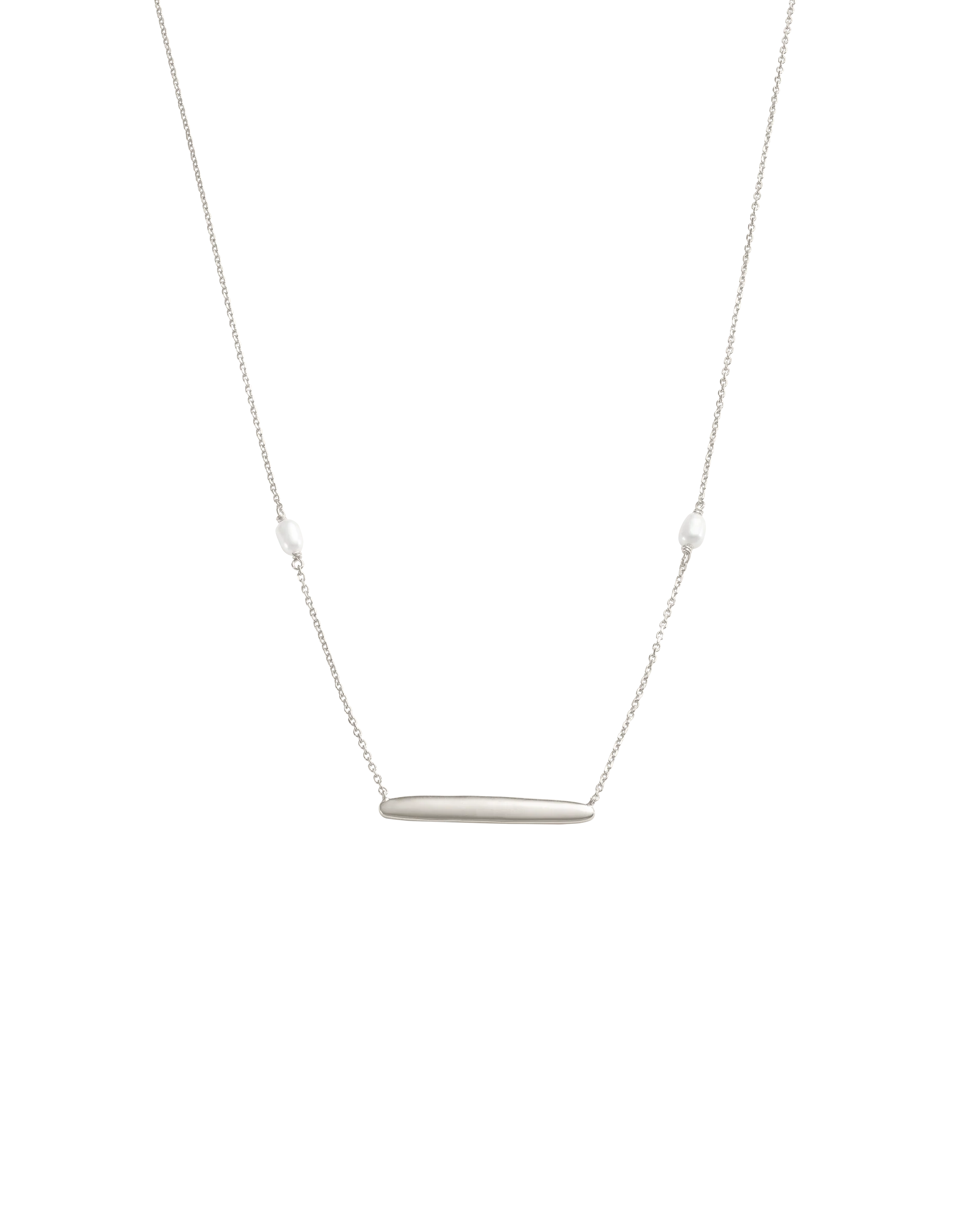 MARIS ENGRAVABLE NECKLACE (STERLING SILVER)