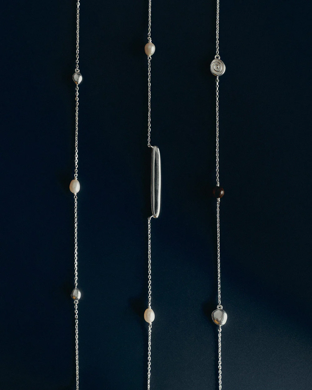MARIS ENGRAVABLE NECKLACE (STERLING SILVER) - Image 4