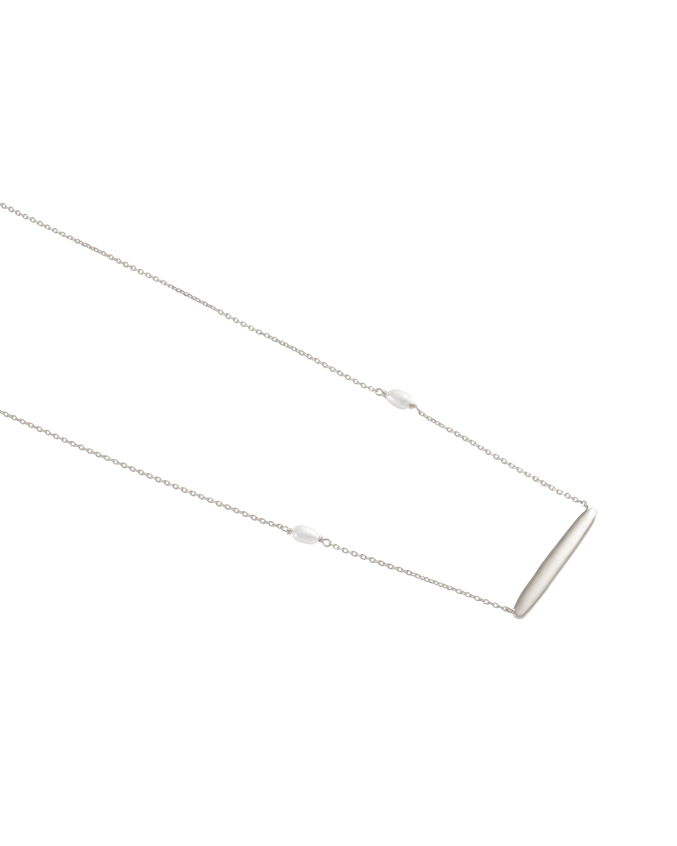 MARIS ENGRAVABLE NECKLACE (STERLING SILVER) - Image 5