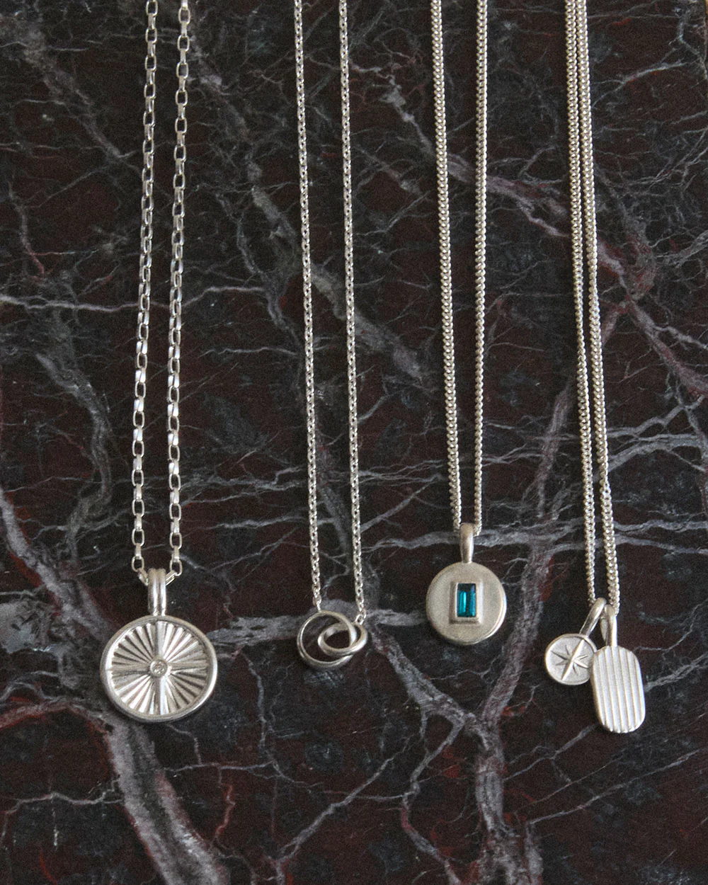 NOMADA FINE NECKLACE (STERLING SILVER) - Image 4