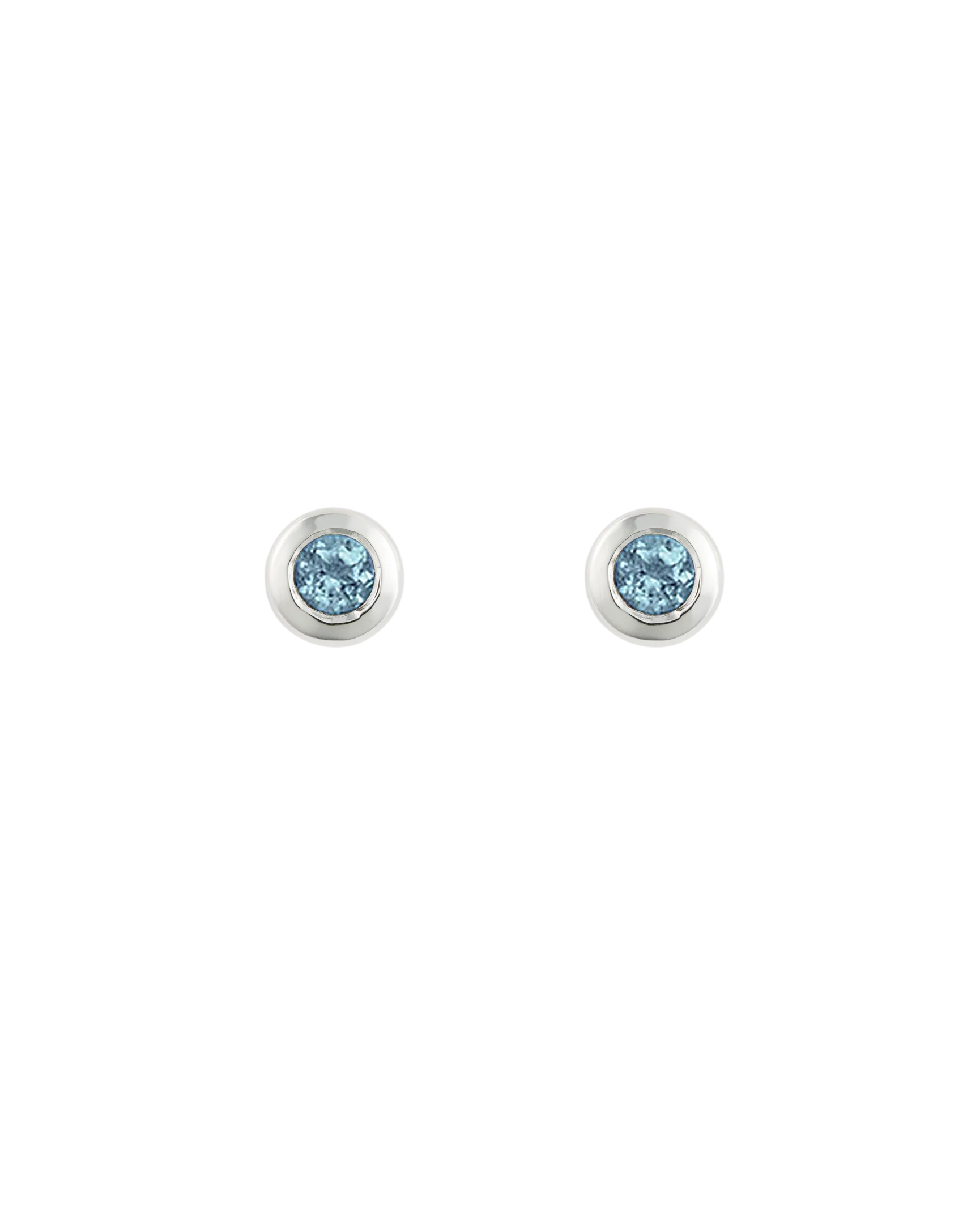 PETITE BIRTHSTONE STUDS (STERLING SILVER) - Image 10