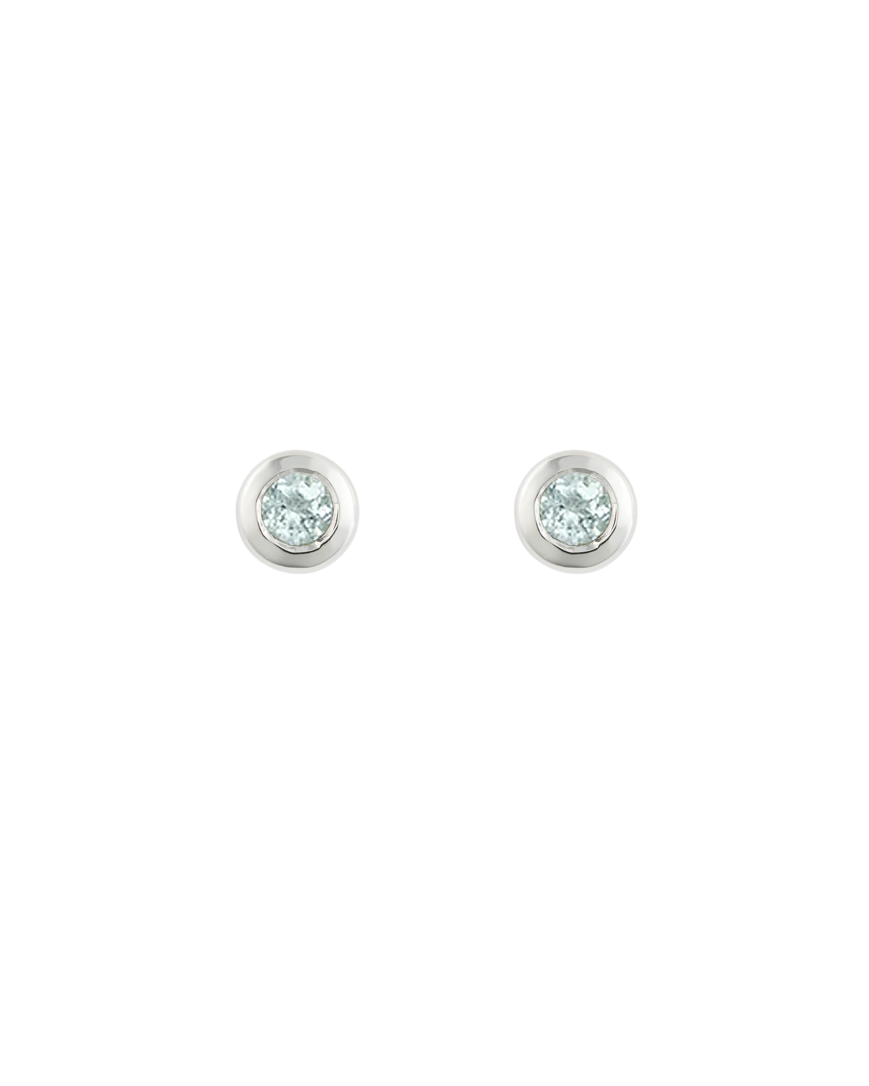 PETITE BIRTHSTONE STUDS (STERLING SILVER) - Image 11