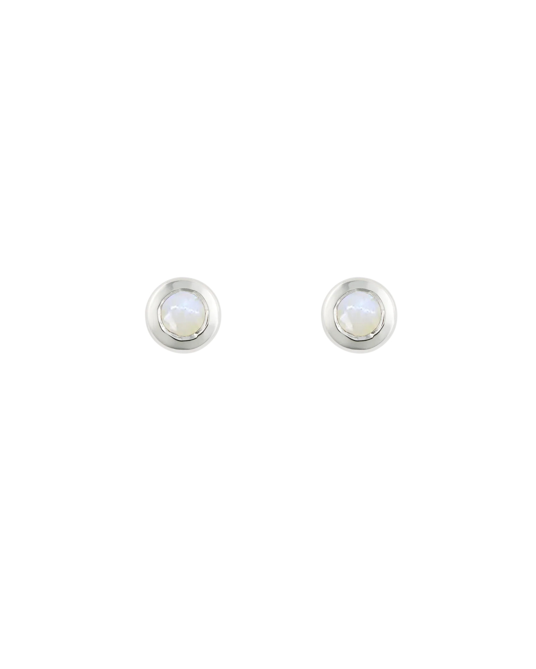 PETITE BIRTHSTONE STUDS (STERLING SILVER) - Image 14