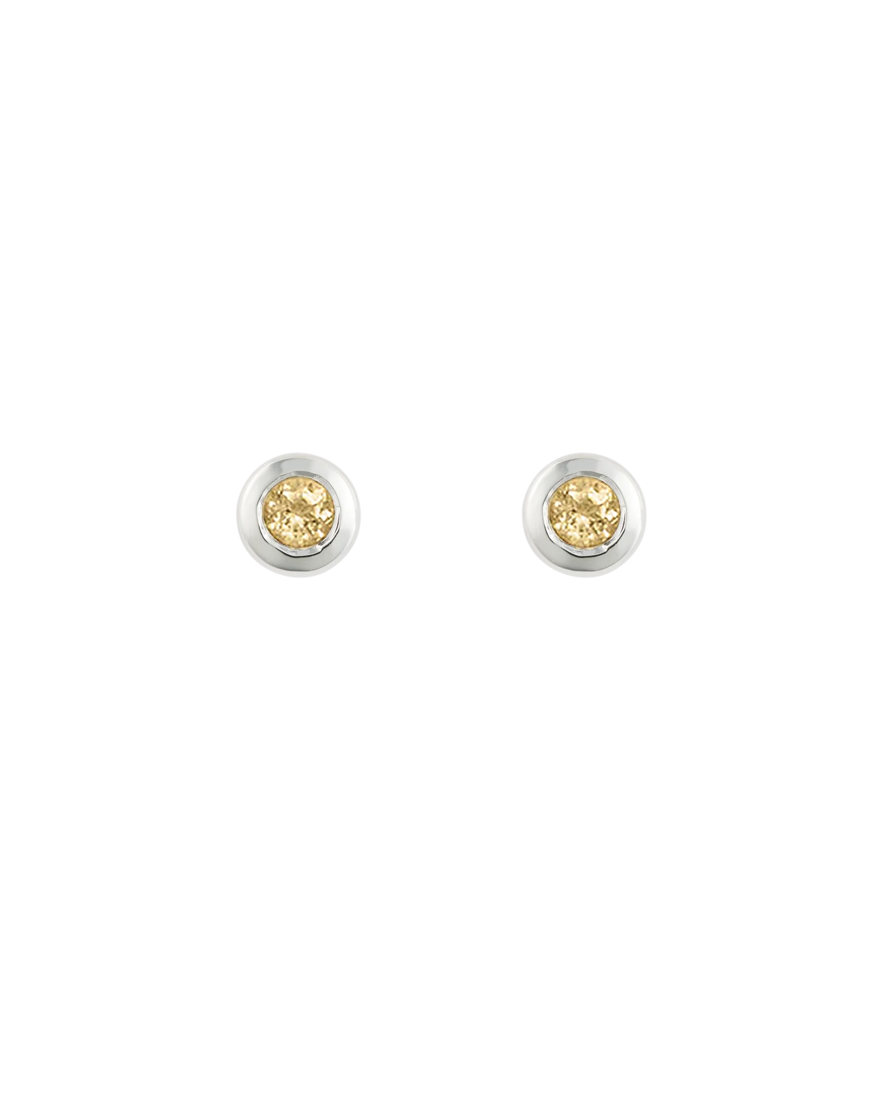 PETITE BIRTHSTONE STUDS (STERLING SILVER) - Image 17