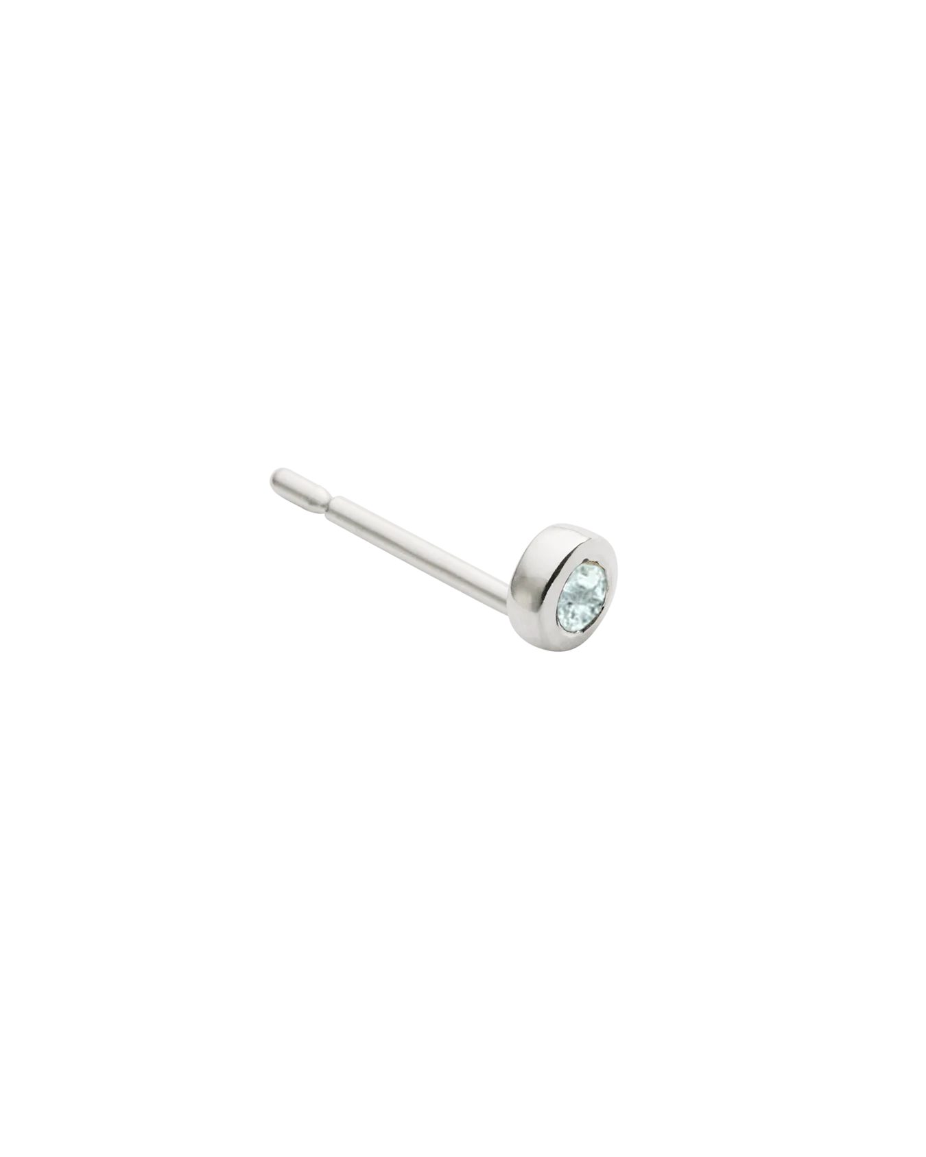 PETITE BIRTHSTONE STUDS (STERLING SILVER) - Image 20