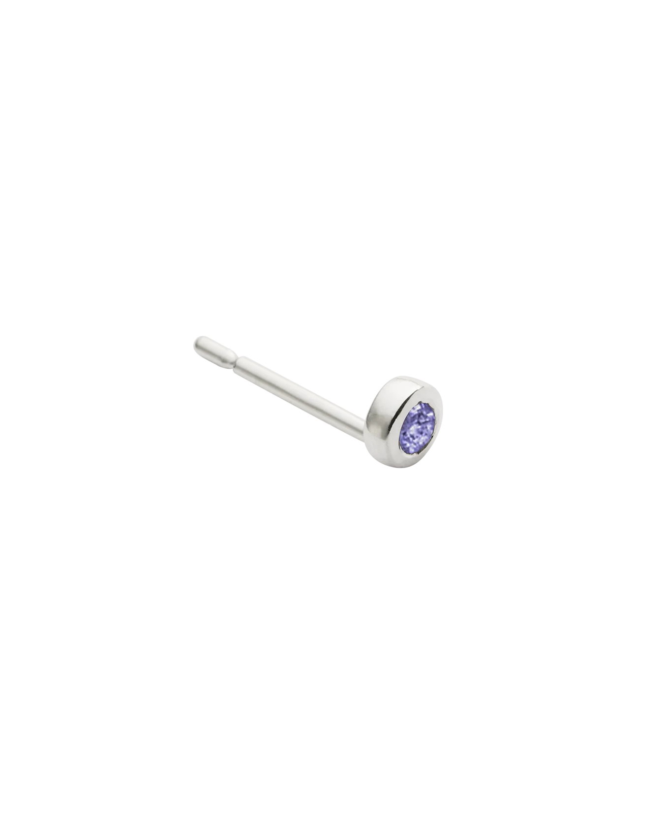 PETITE BIRTHSTONE STUDS (STERLING SILVER) - Image 29