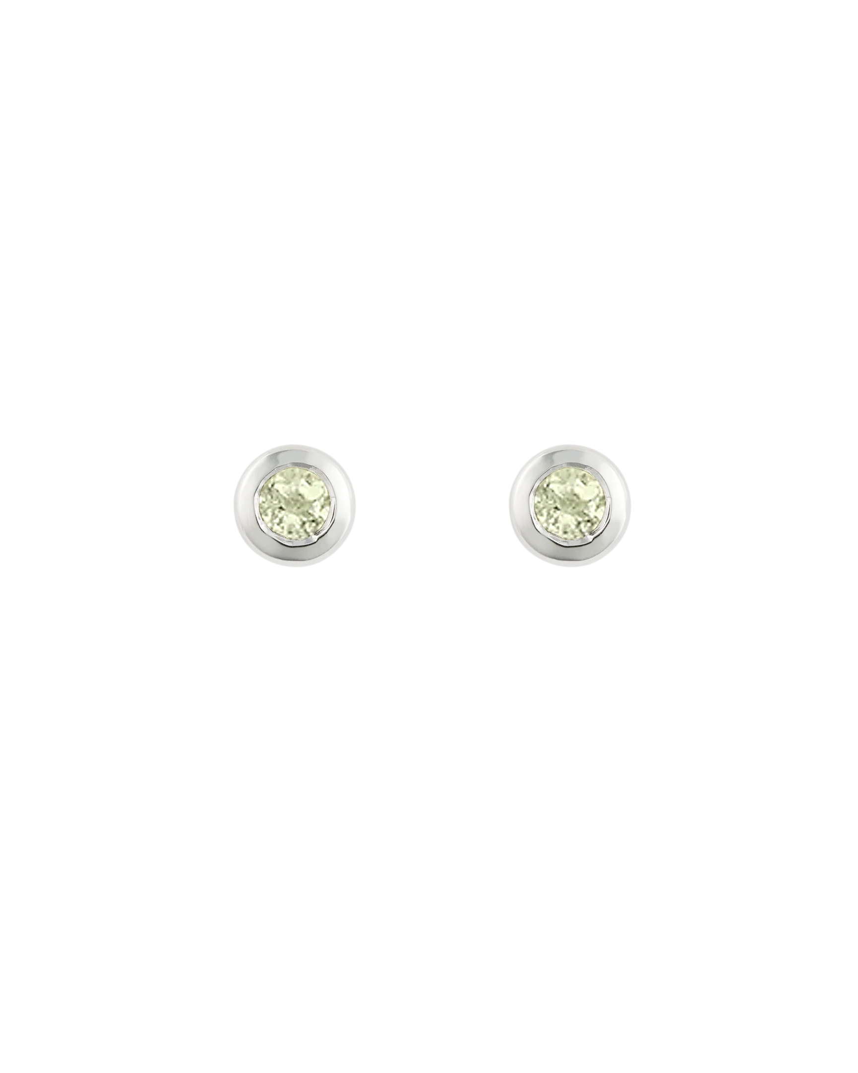 PETITE BIRTHSTONE STUDS (STERLING SILVER) - Image 7