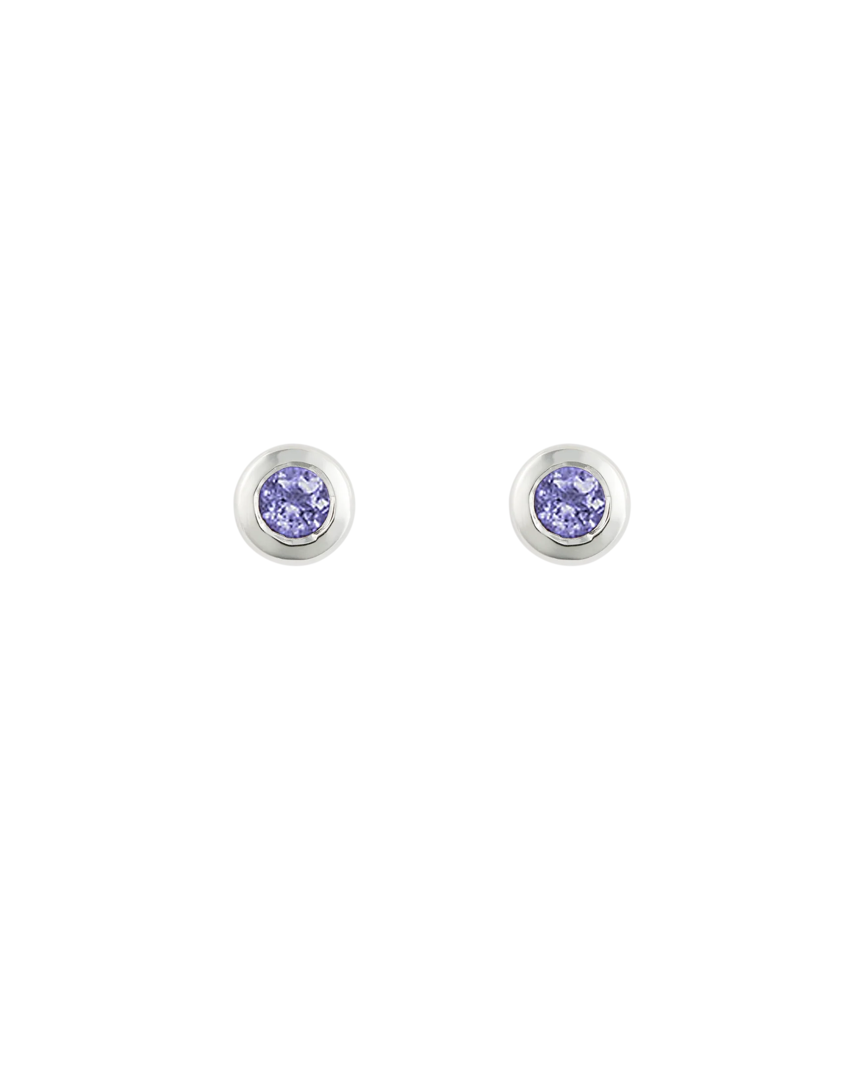PETITE BIRTHSTONE STUDS (STERLING SILVER) - Image 8
