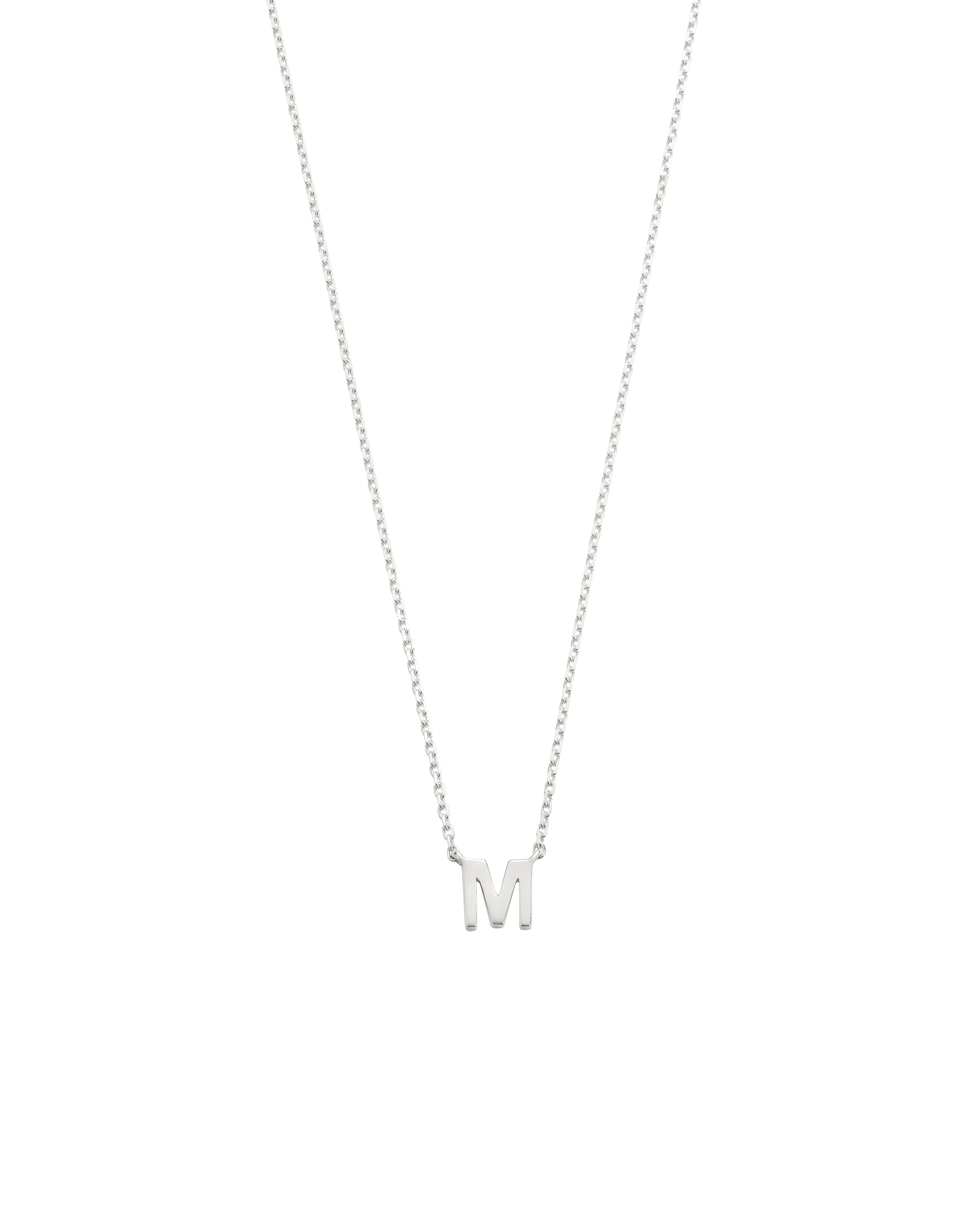 PETITE INITIAL NECKLACE (STERLING SILVER) - Image 18