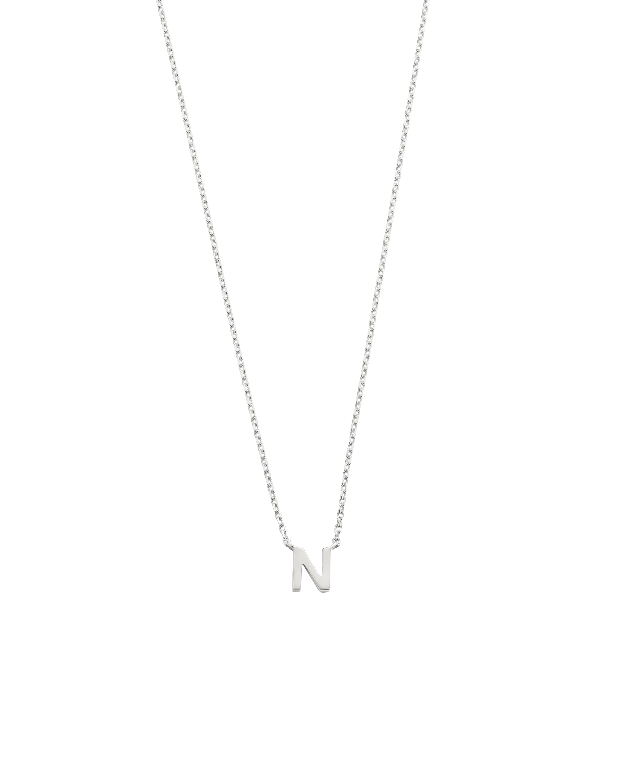PETITE INITIAL NECKLACE (STERLING SILVER) - Image 19