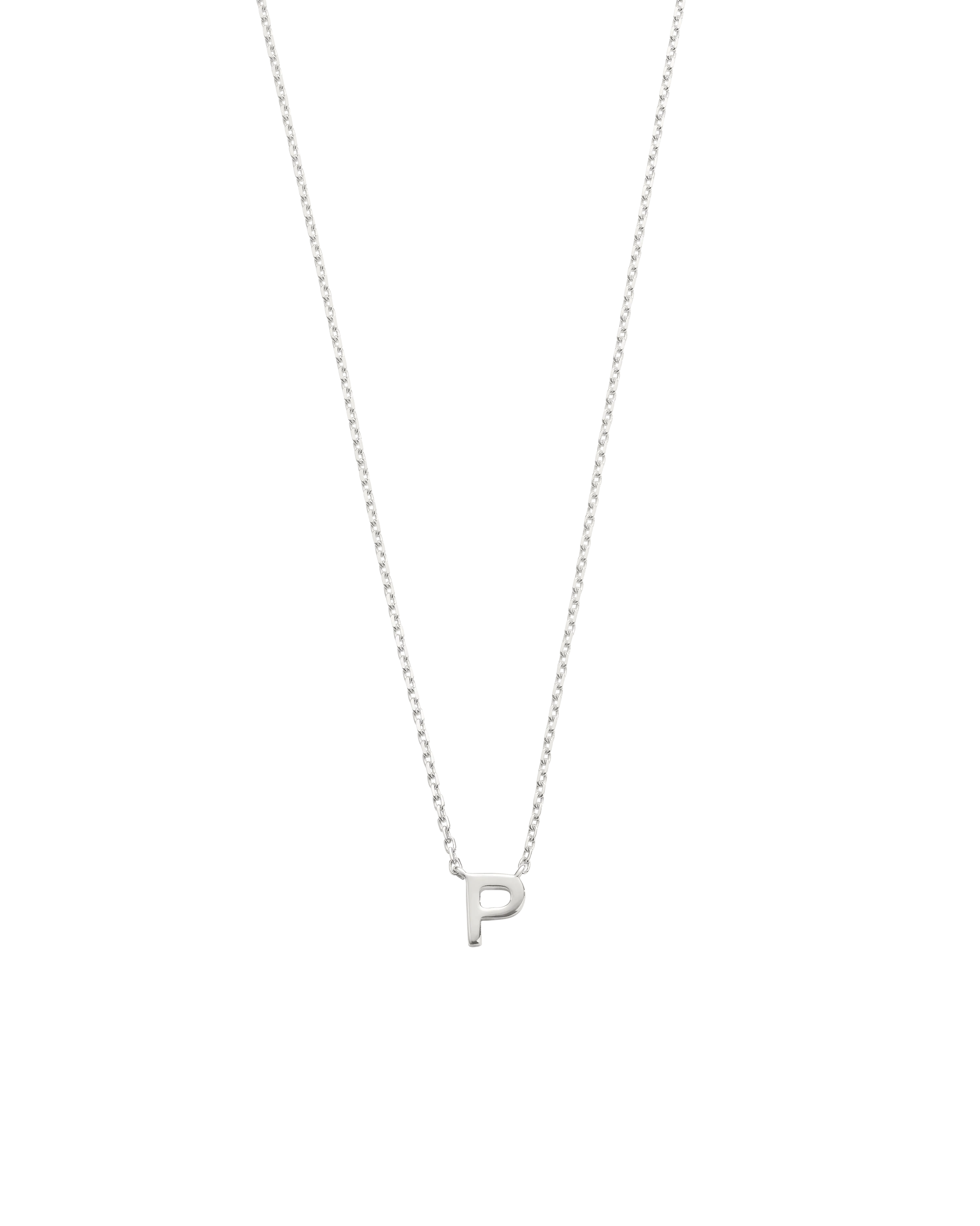 PETITE INITIAL NECKLACE (STERLING SILVER) - Image 21