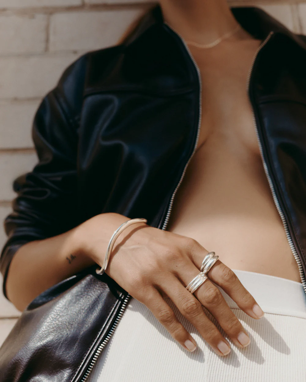 PRESENCE BANGLE (STERLING SILVER) - Image 2