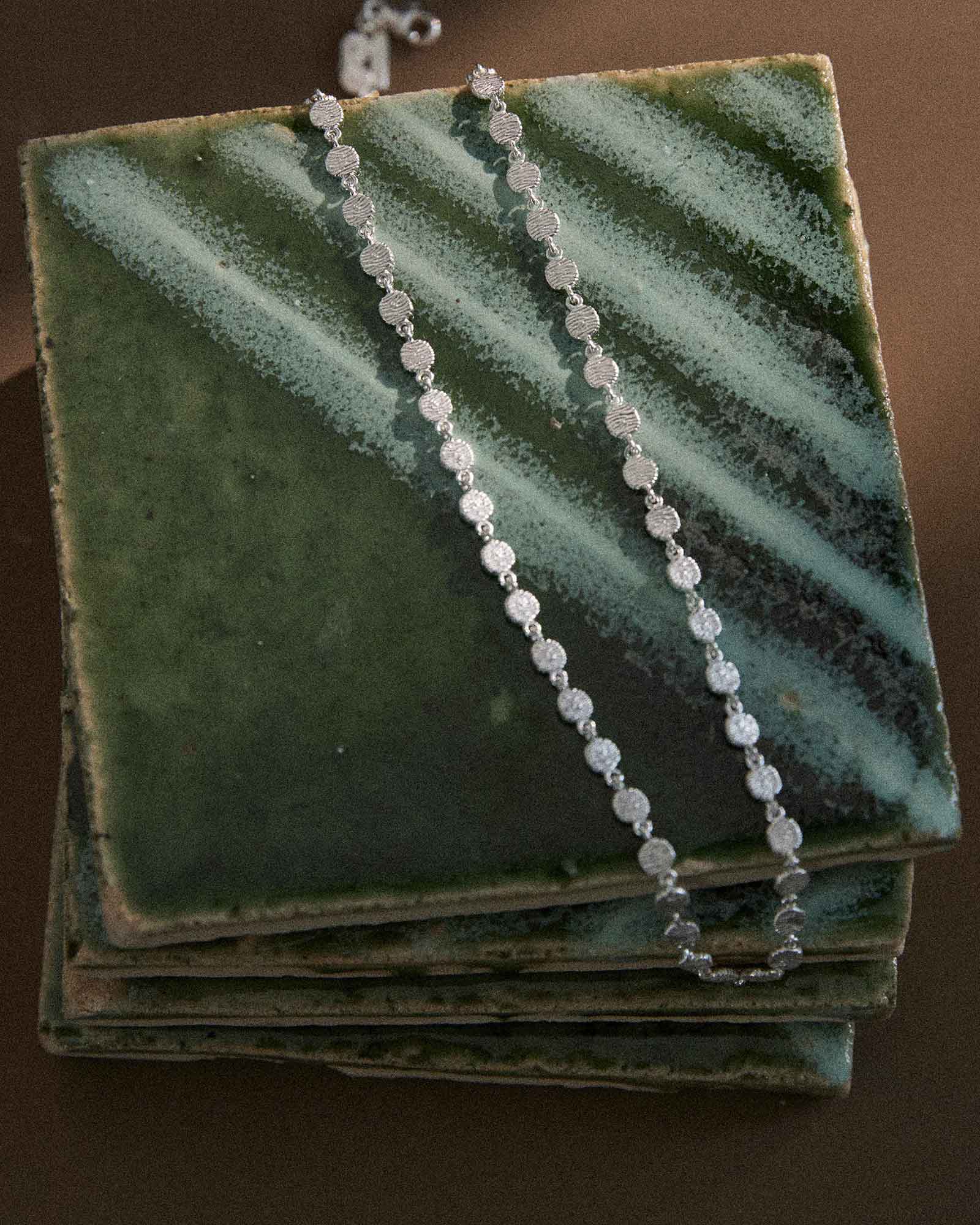 REFLECTION CHAIN NECKLACE (STERLING SILVER) - Image 5