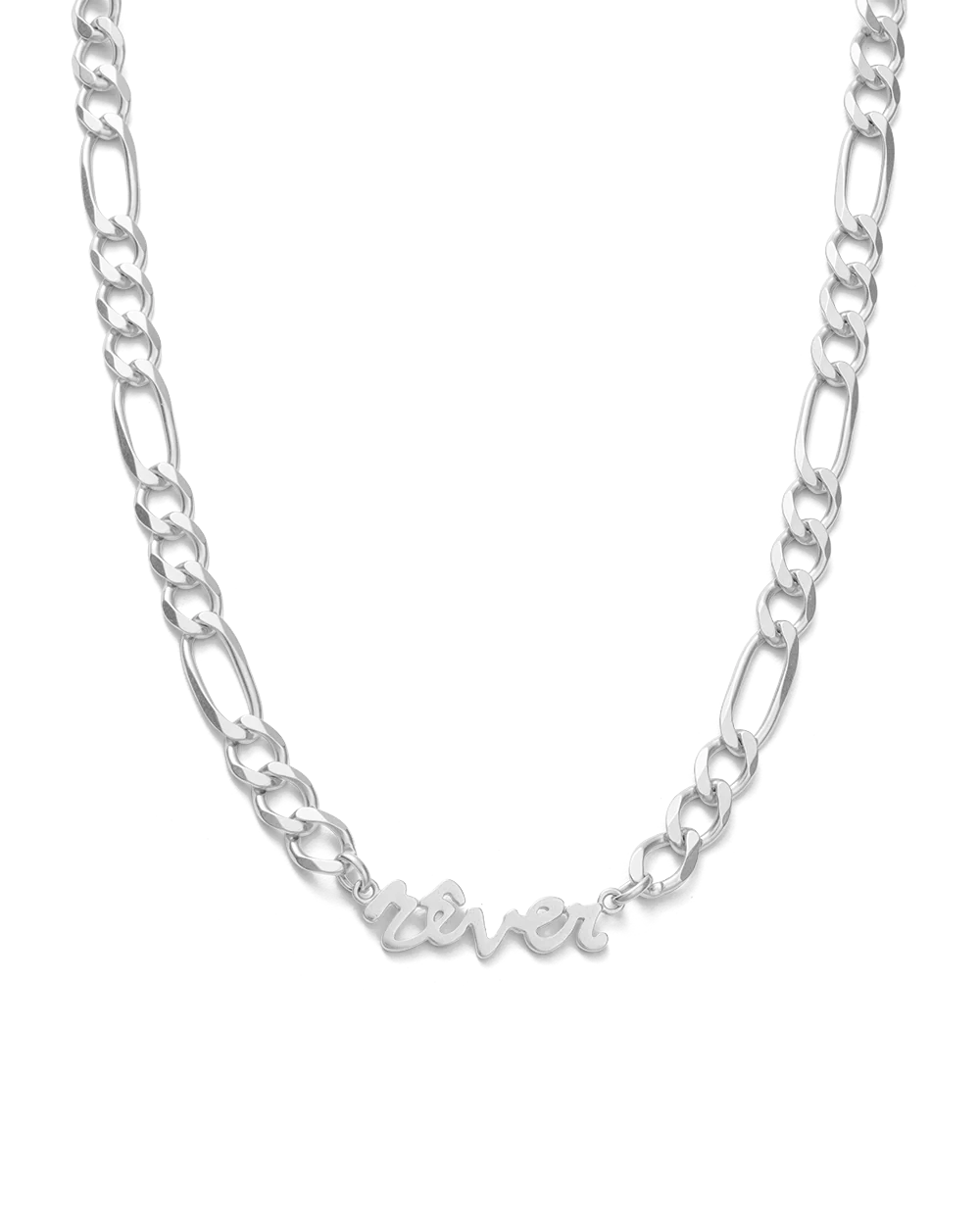 REVER CHAIN NECKLACE (STERLING SILVER)