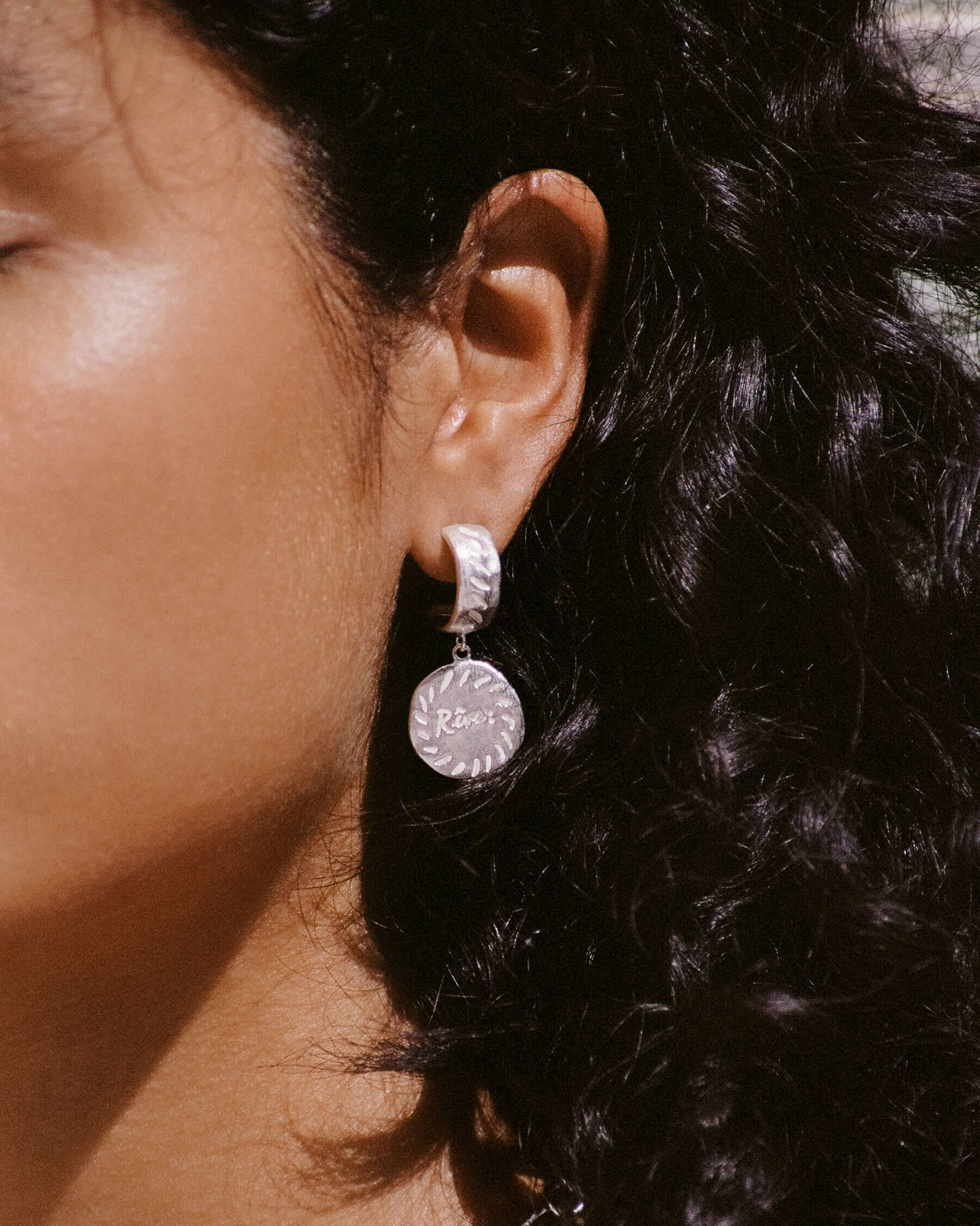 REVER EARRINGS (STERLING SILVER) - Image 2