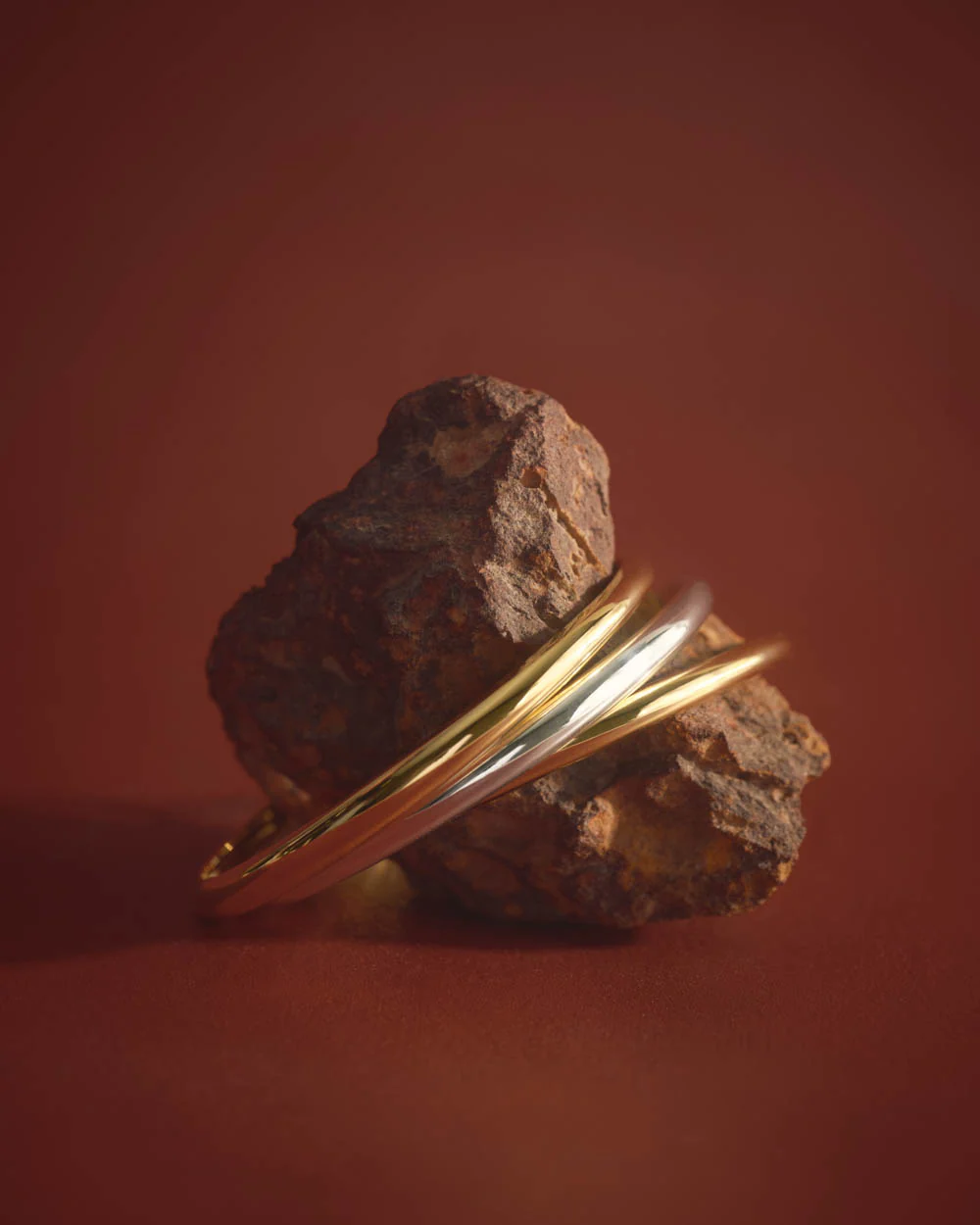 RITUAL BANGLE (18K GOLD PLATED) - Image 3
