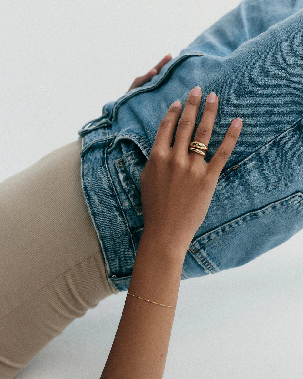 RITUAL DOME RING (18K GOLD PLATED) - Image 6