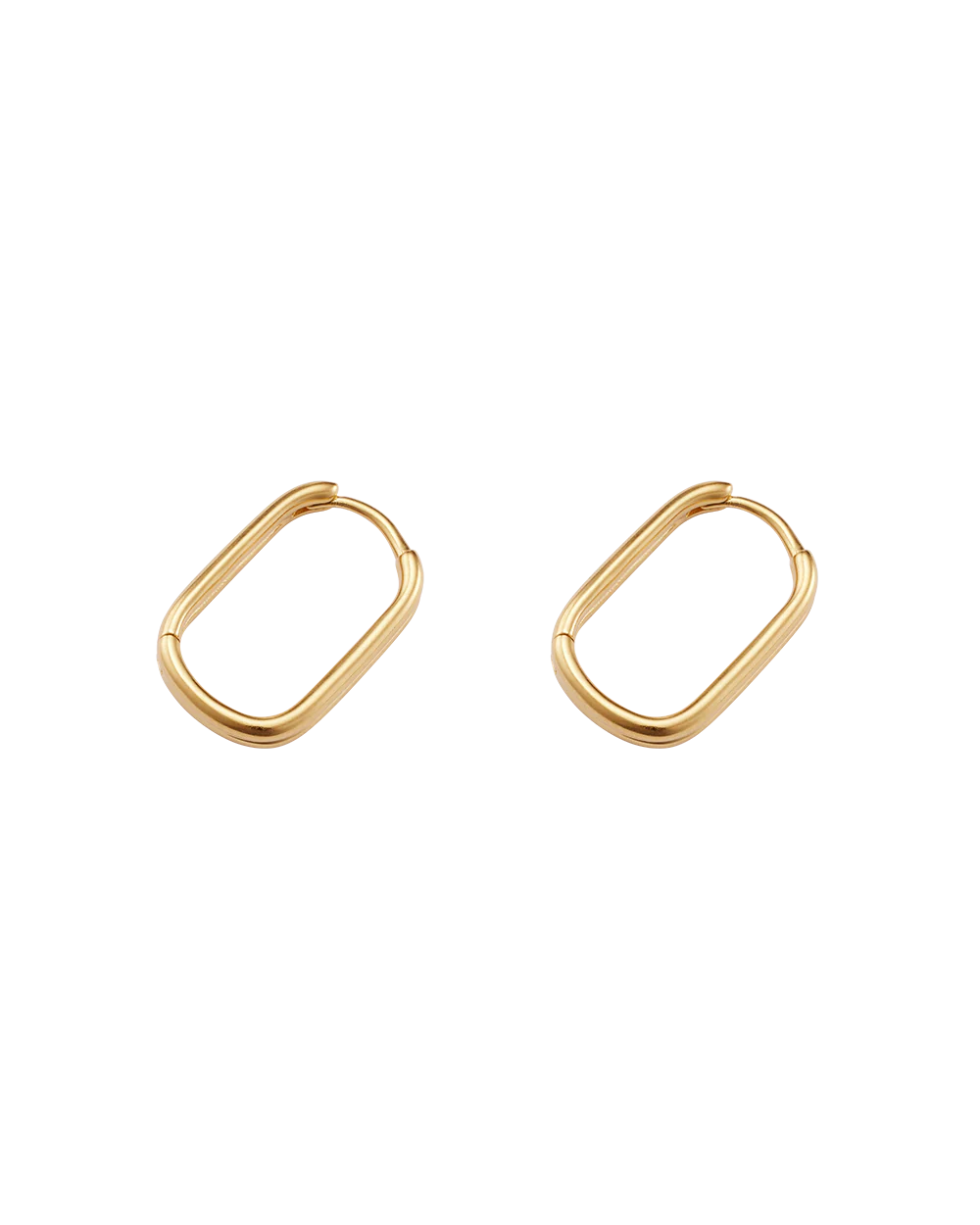 ROAM HOOPS MEDIUM (18K GOLD PLATED) - Image 5