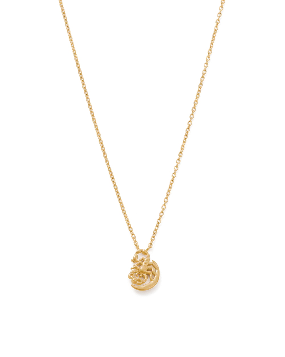 SCORPIO STAR SIGN NECKLACE (18K GOLD VERMEIL)
