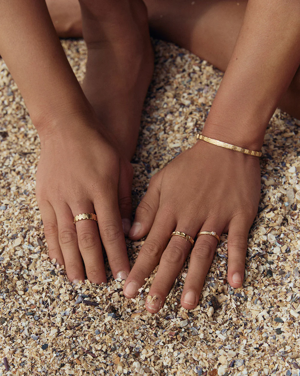 SOLACE PEARL RING (18K GOLD VERMEIL) - Image 4