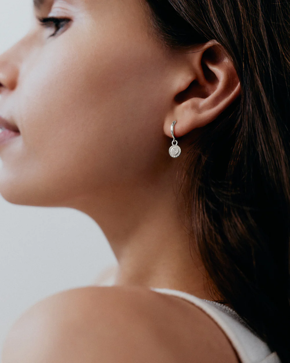SOLARA HOOPS (STERLING SILVER) - Image 2